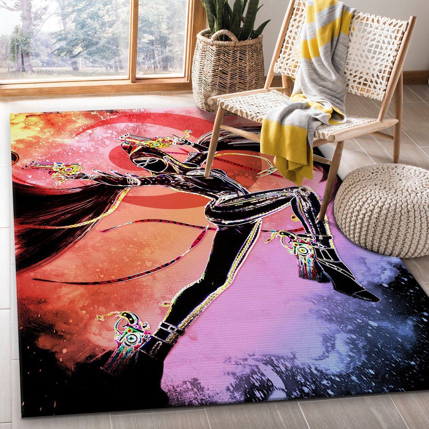 Soul Of The Witch Area Rug For Christmas, Living Room Rug, US Gift Decor - Indoor Outdoor Rugs