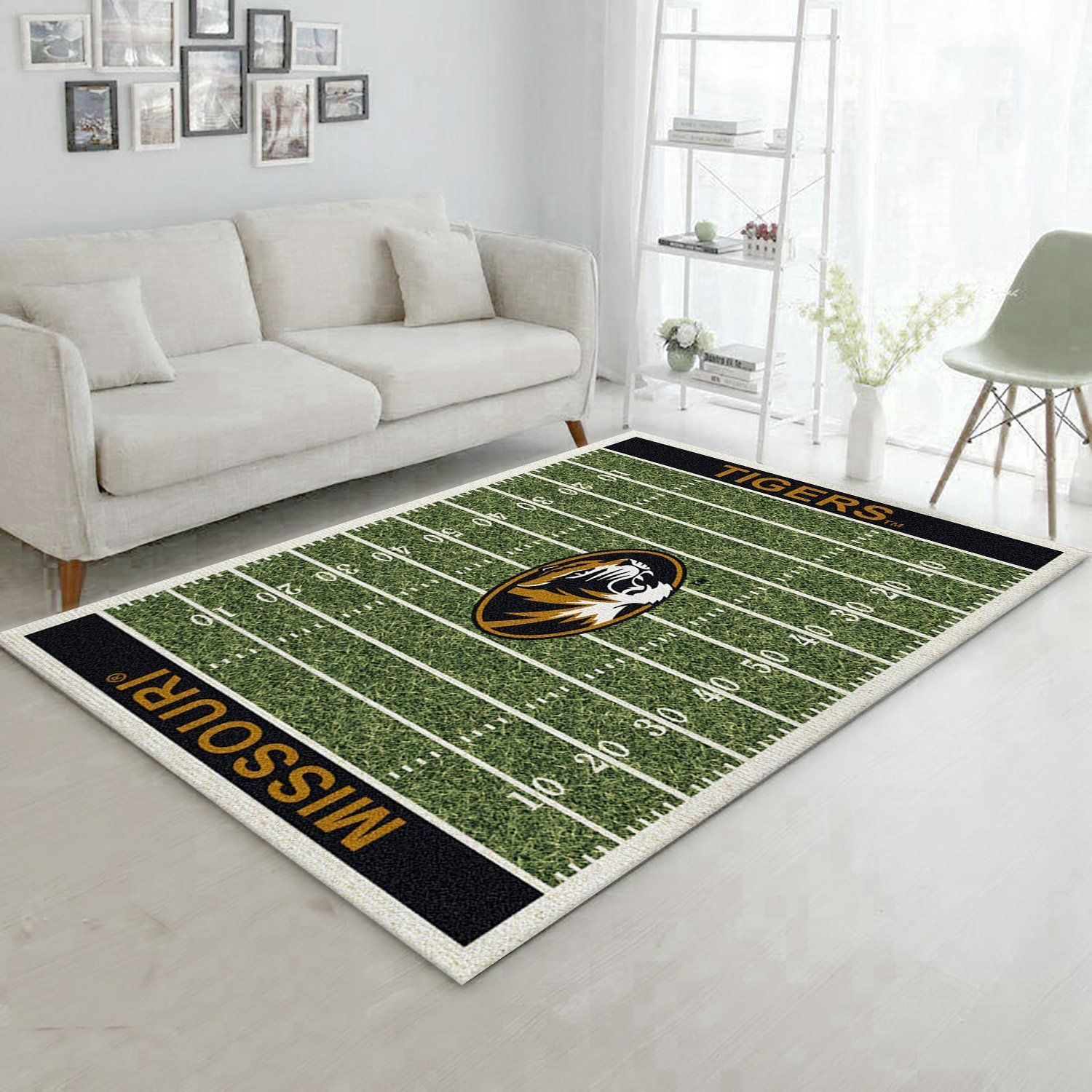 College Missouri NFL Team Logo Area Rug, Kitchen Rug, Home US Decor - Indoor Outdoor Rugs