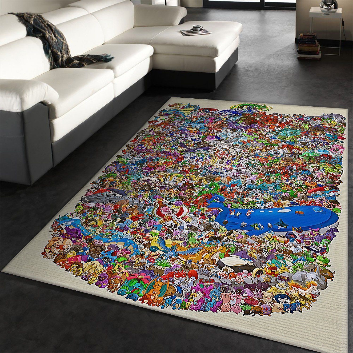 Pokemon Area Rugs Living Room Carpet FN251131 Christmas Gift Floor Decor The US Decor - Indoor Outdoor Rugs