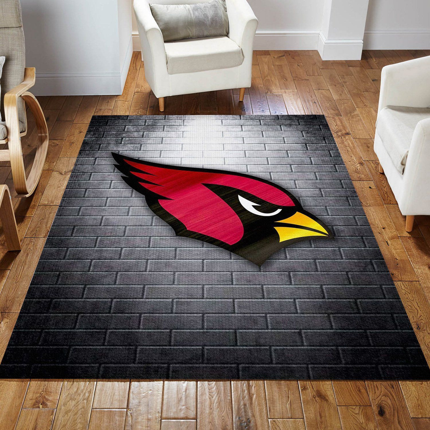 Arizona Cardinals Nfl Area Rug For Christmas Living Room Rug Home US Decor - Indoor Outdoor Rugs