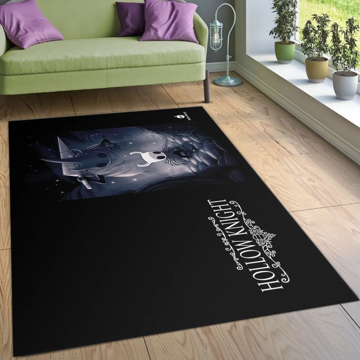 Hollow Knight Ver4 Area Rug For Christmas Living Room Rug Family Gift US Decor - Indoor Outdoor Rugs