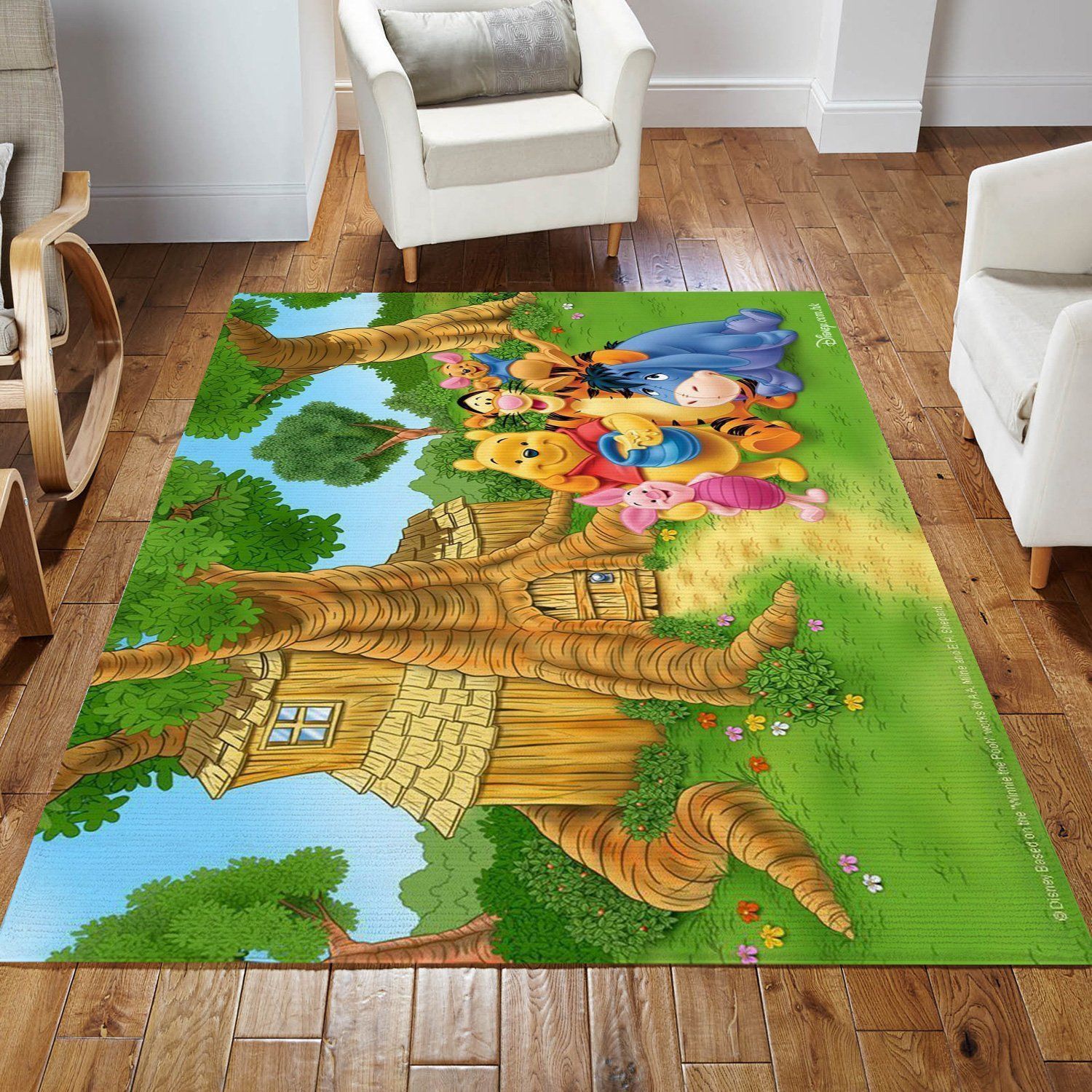 Winnie The Pooh Ver21 Rug Bedroom Rug US Gift Decor - Indoor Outdoor Rugs