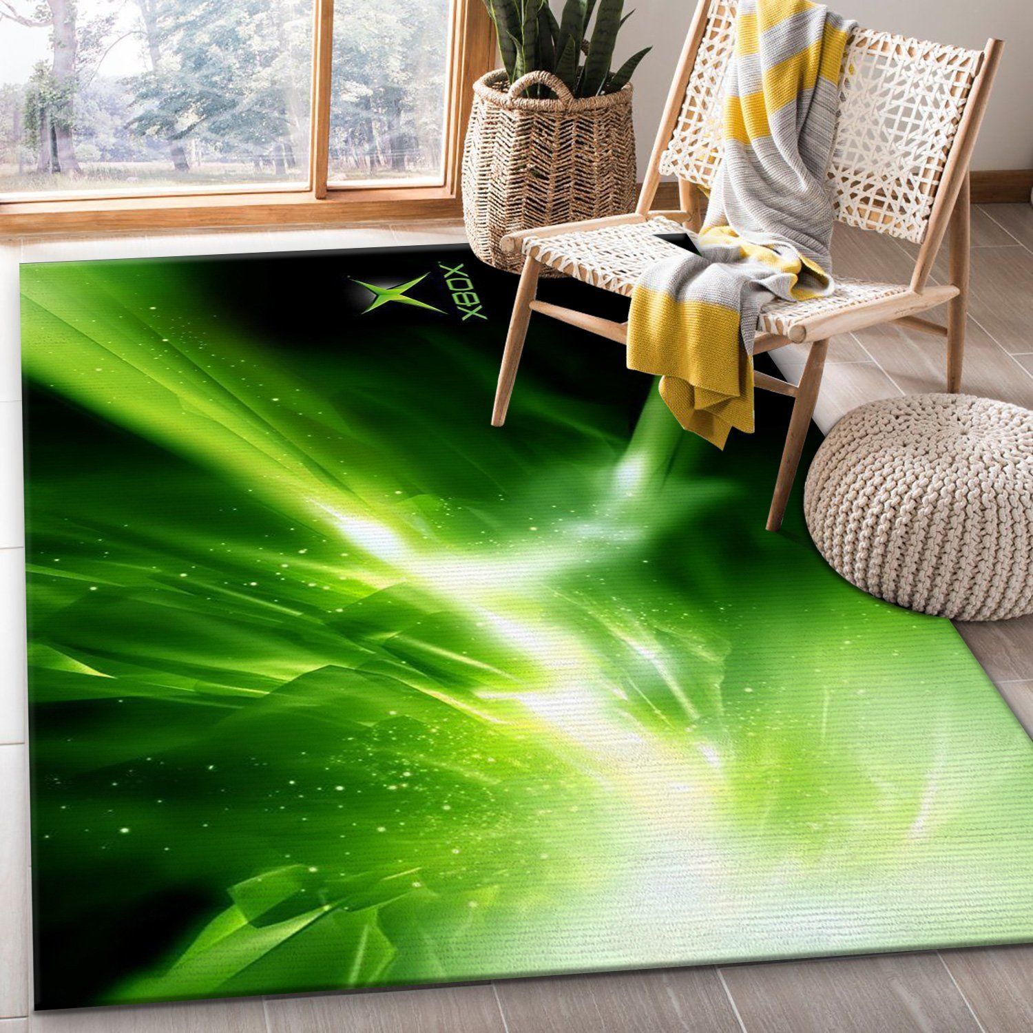 Xbox V9 Area Rug For Gift Bedroom Rug US Gift Decor - Indoor Outdoor Rugs