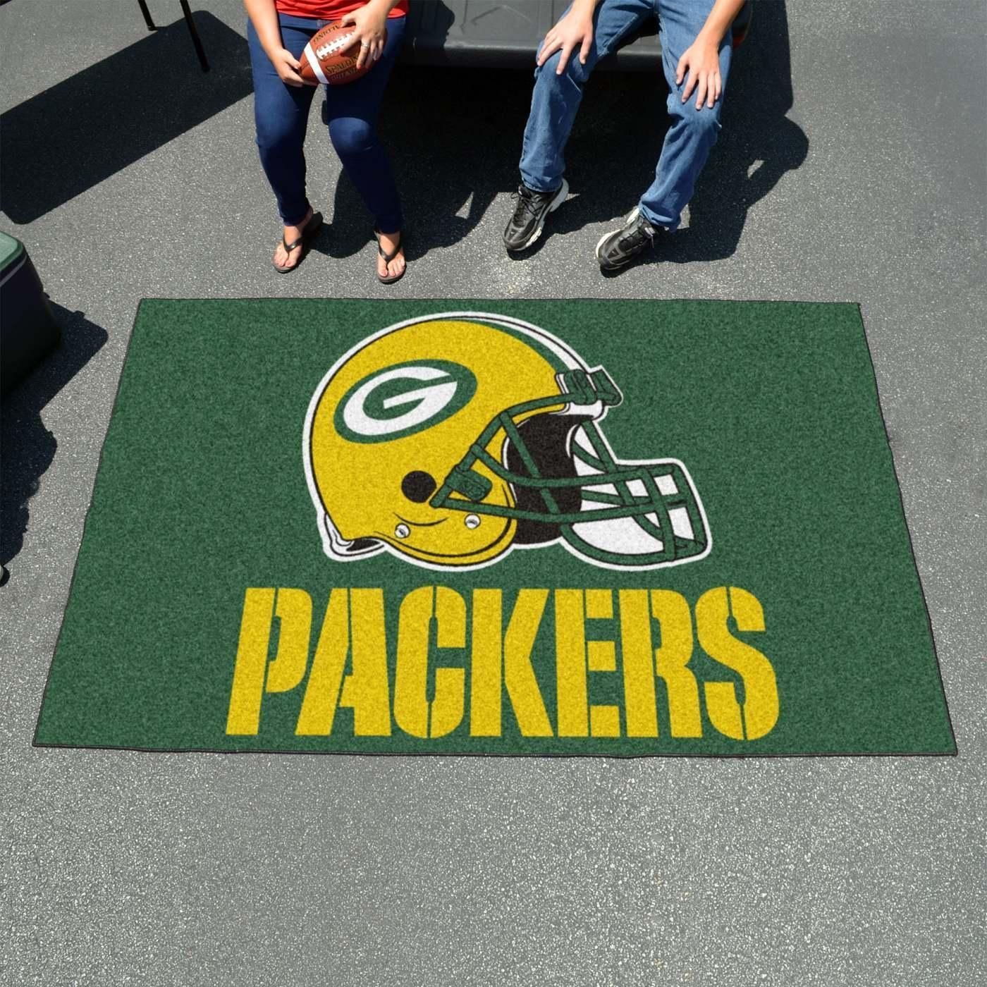 Green Bay Packers Football Ver 2 Area Rug Bedroom Rug Home Decor Floor Decor - Indoor Outdoor Rugs