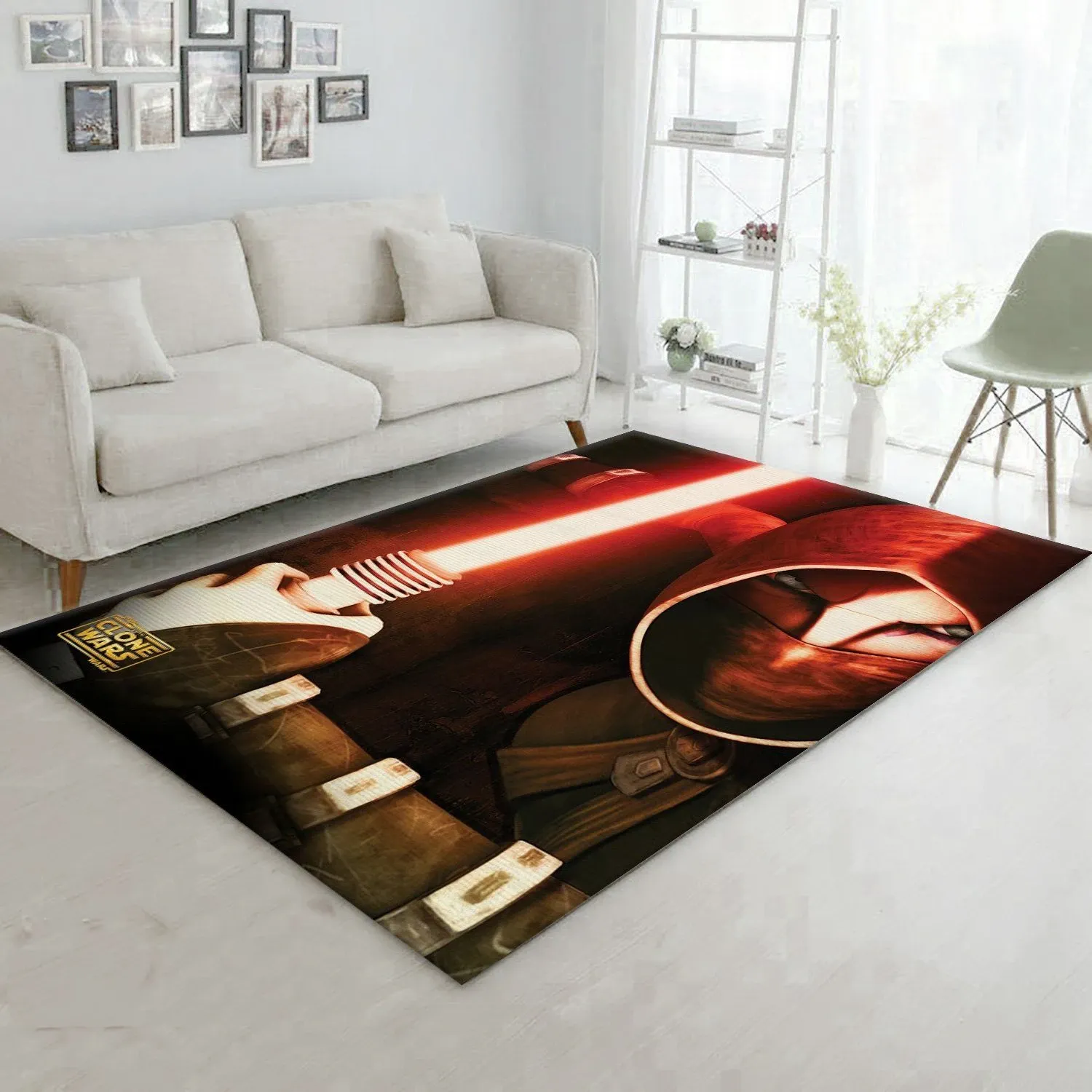 Asajj Ventress Star War Character Rug, Living Room Rug, Home Decor Floor Decor - Indoor Outdoor Rugs