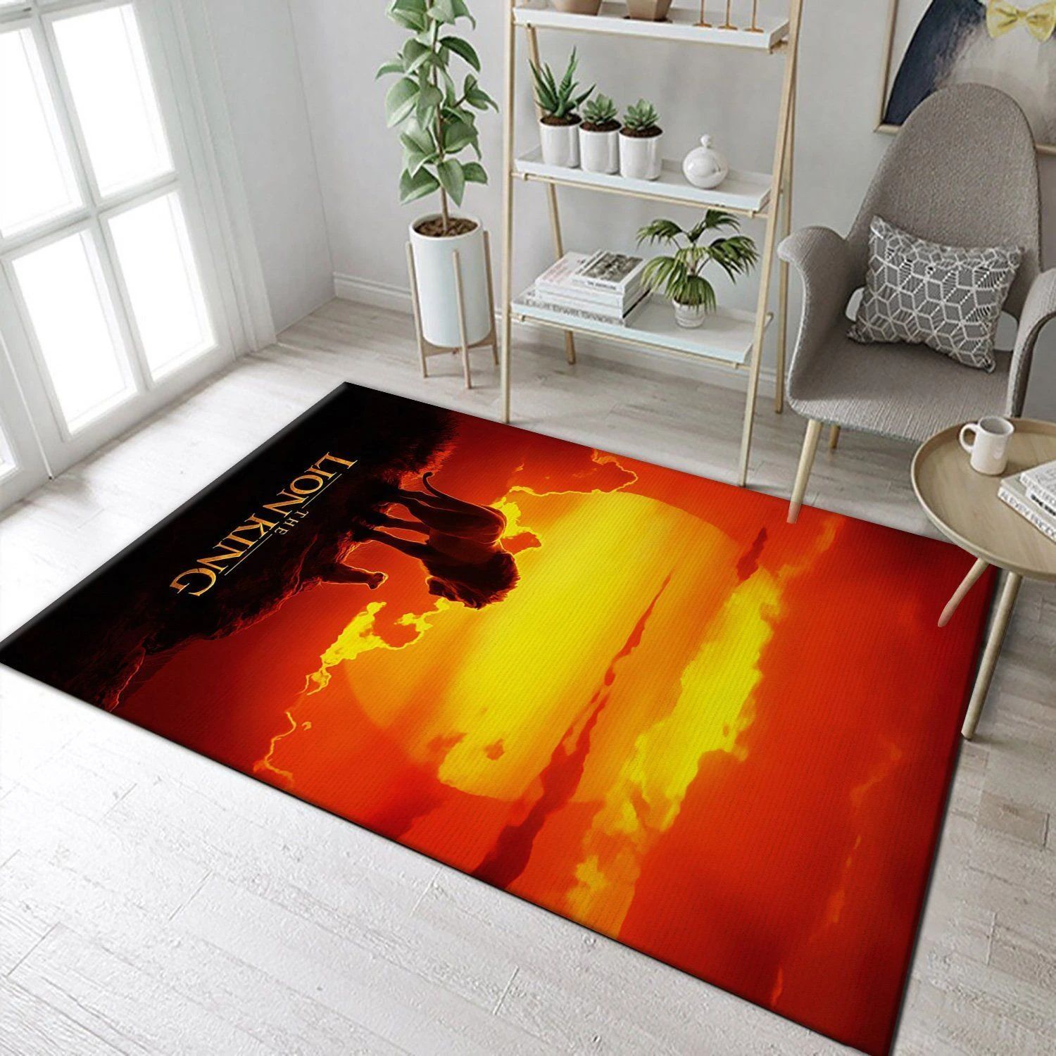 The Lion King2 Movie Area Rug, Bedroom, Home Decor - Indoor Outdoor Rugs