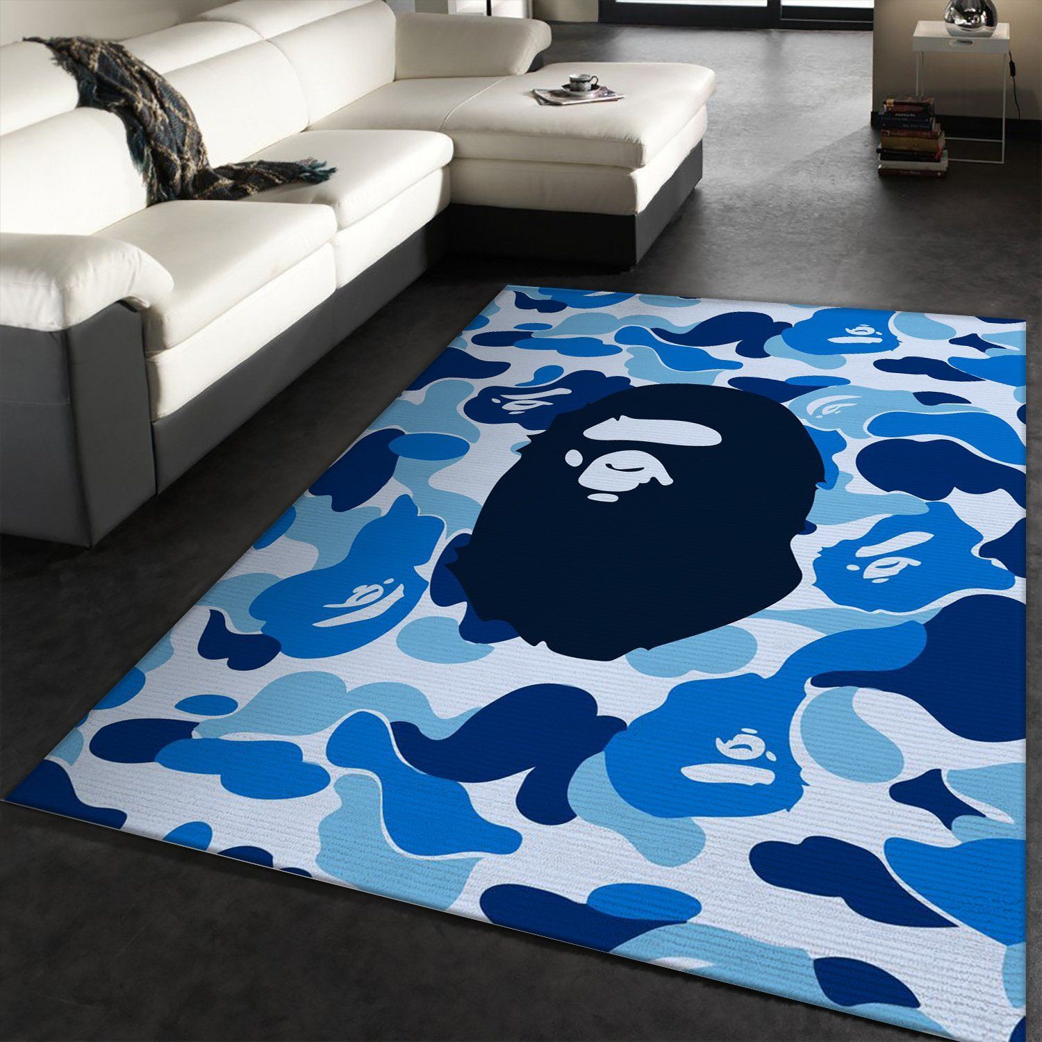 Bape Camo Monkey Hypebeast Area Rugs Living Room Rug Christmas Gift US Decor - Indoor Outdoor Rugs