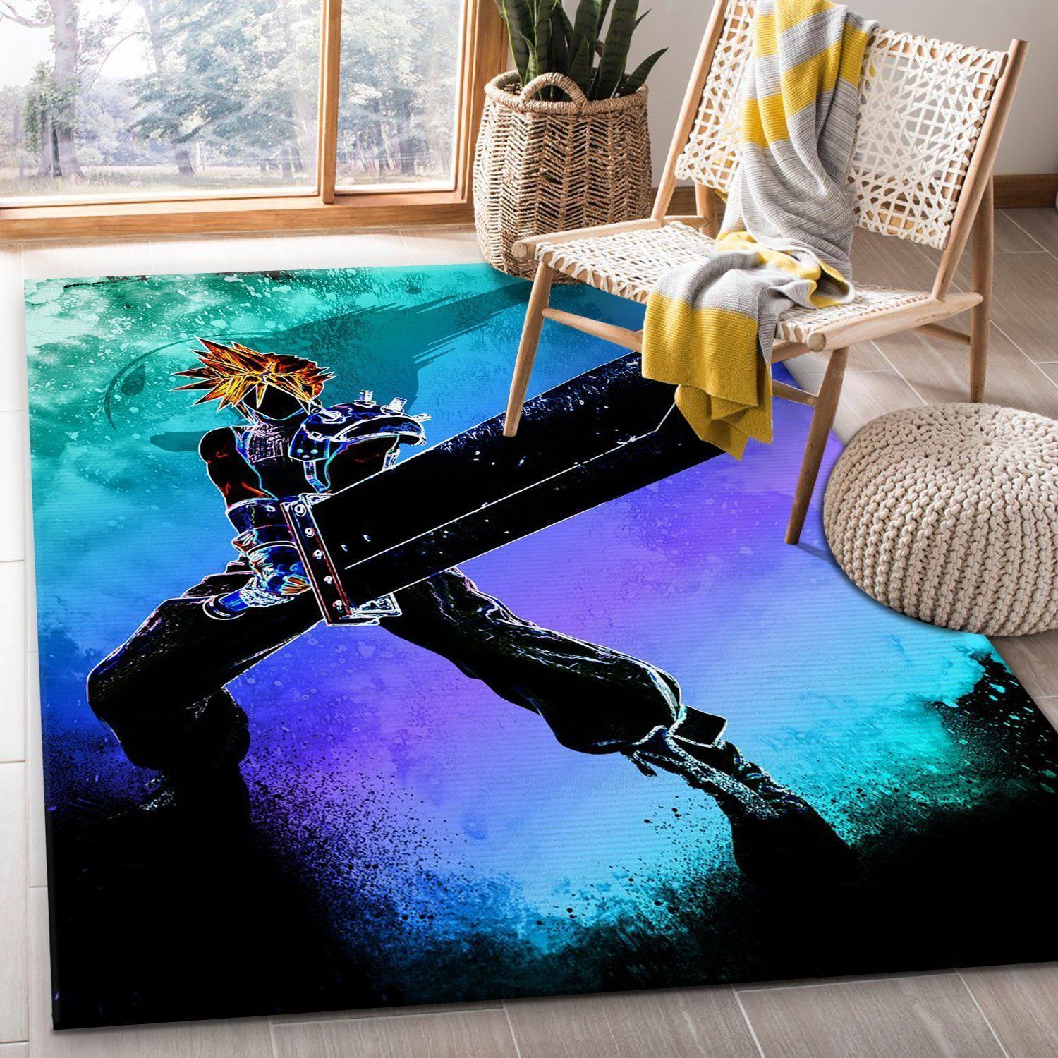 Soul Of The Exsoldier Area Rug Carpet, Living room and bedroom Rug, Christmas Gift US Decor - Indoor Outdoor Rugs