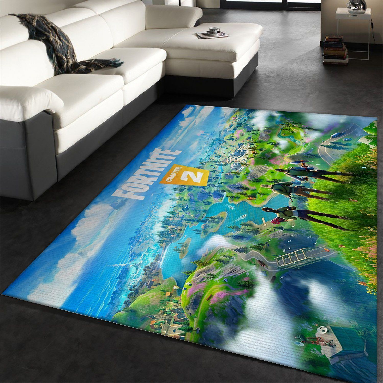 Fortnite Gaming Area Rug Carpet Bedroom Christmas Gift US Decor - Indoor Outdoor Rugs