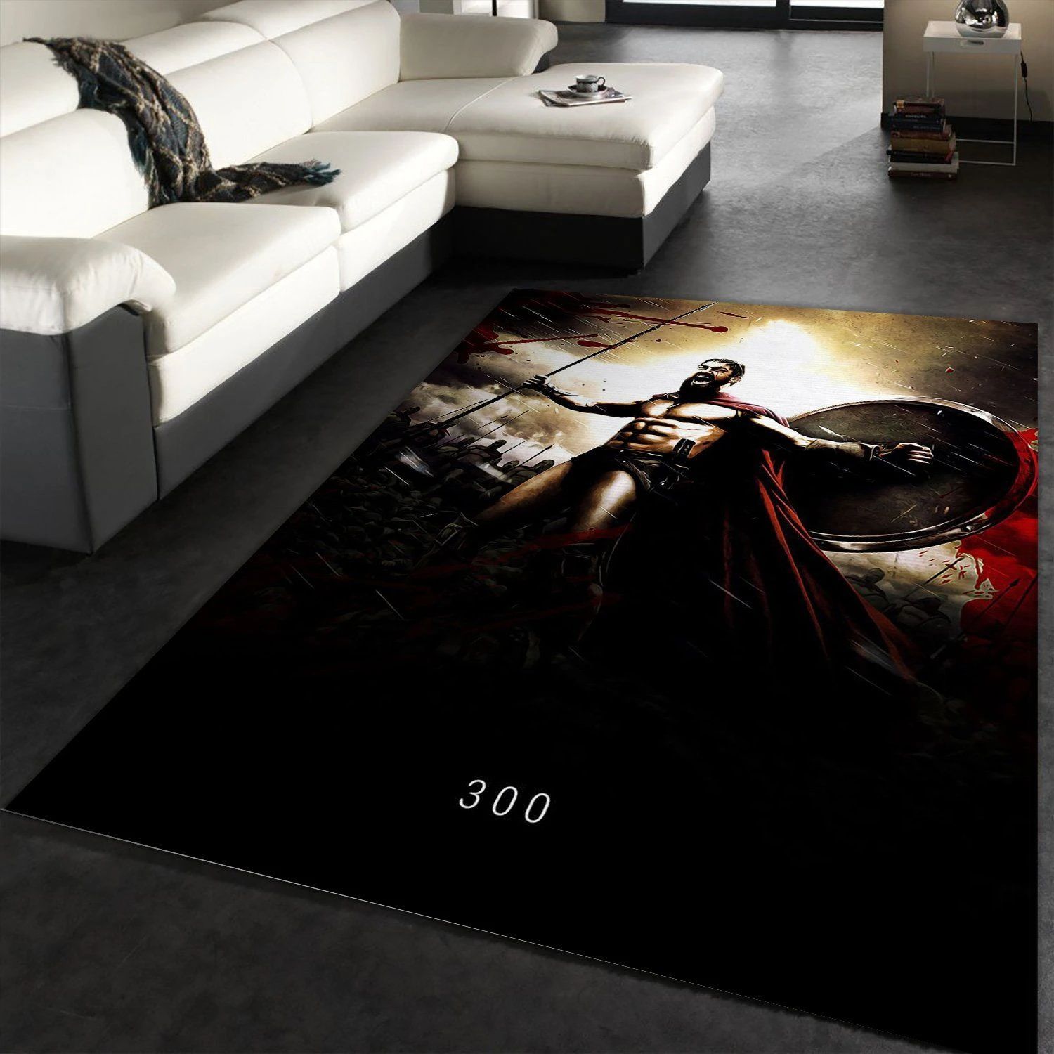 300 Rug Movie Rug Home Decor Floor Decor - Indoor Outdoor Rugs