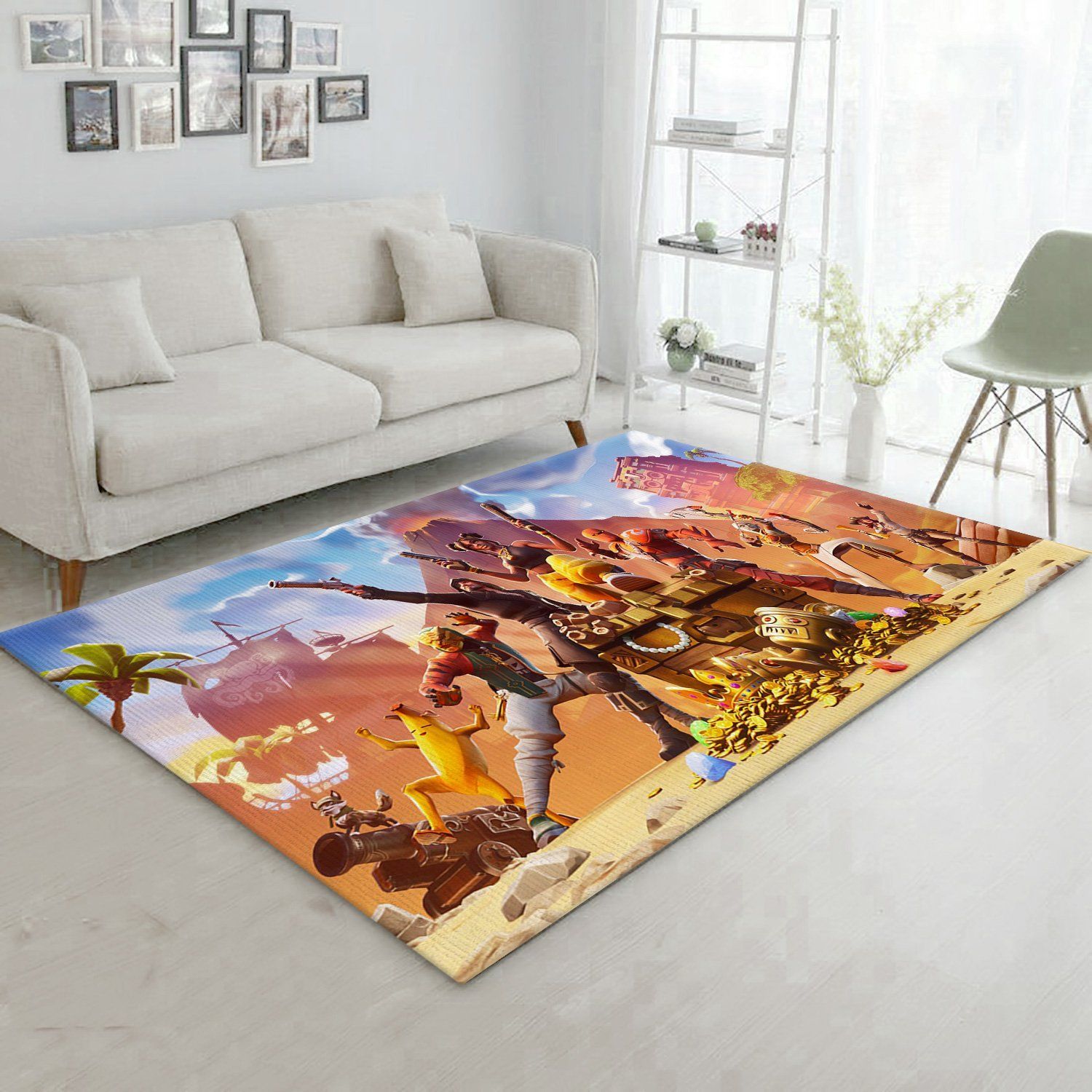 Fortnite Gaming Area Rug For Christmas Bedroom Home Decor Floor Decor - Indoor Outdoor Rugs