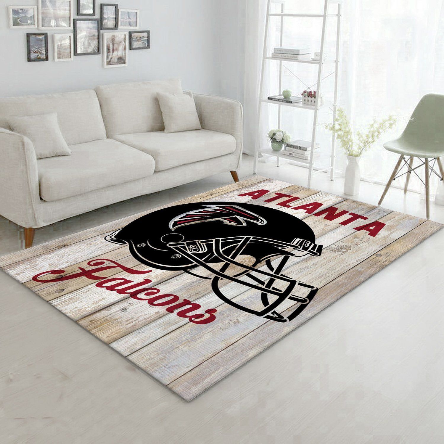 Atlanta Falcons Football Nfl Rug Living Room Rug Home US Decor - Indoor Outdoor Rugs