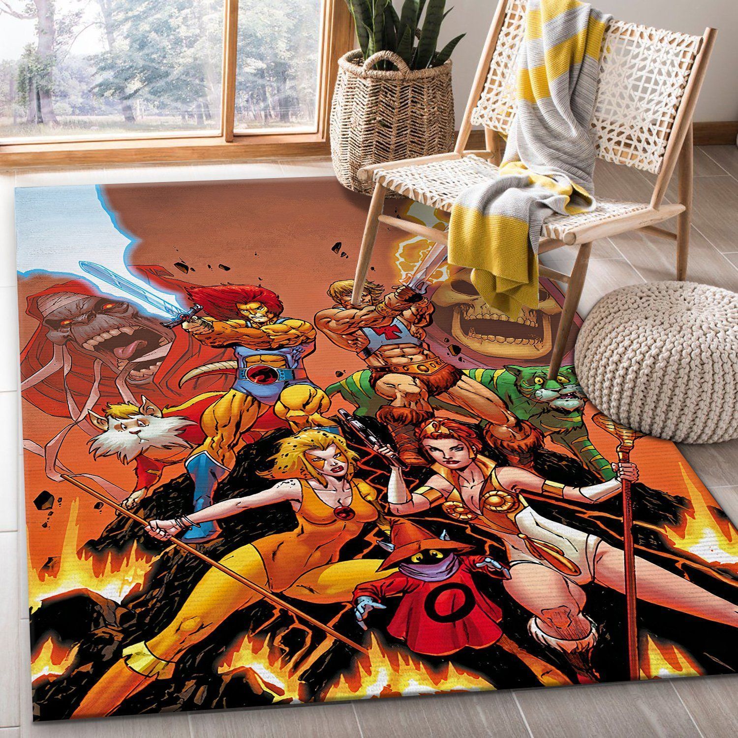 Hean Thundercat Area Rug Floor Decor The US Decor - Indoor Outdoor Rugs