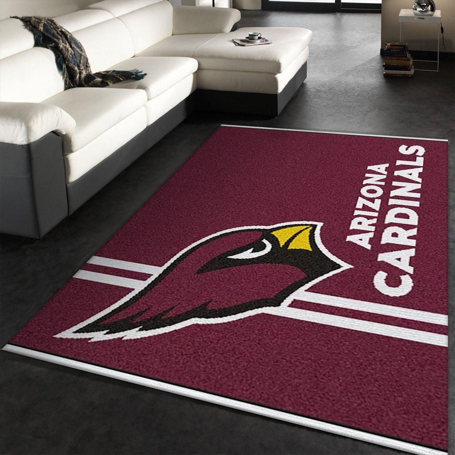 Nfl Arizona Cardinals Area Rug, Kitchen Rug, US Gift Decor - Indoor Outdoor Rugs