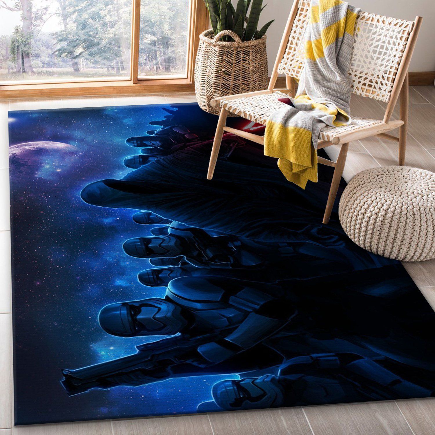 1star Action Adventure Awakens Disney Movie Area Rug Bedroom Rug Home Decor Floor Decor - Indoor Outdoor Rugs