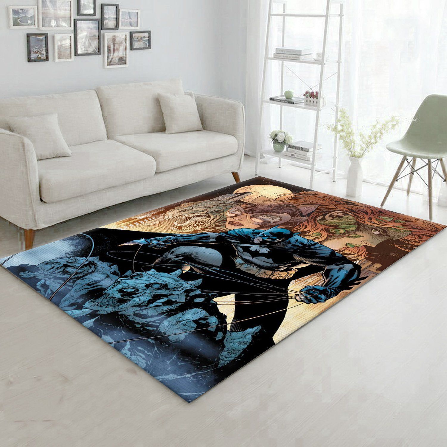 King Of The Night DC Area Rug, Living room and bedroom Rug, Christmas Gift US Decor - Indoor Outdoor Rugs