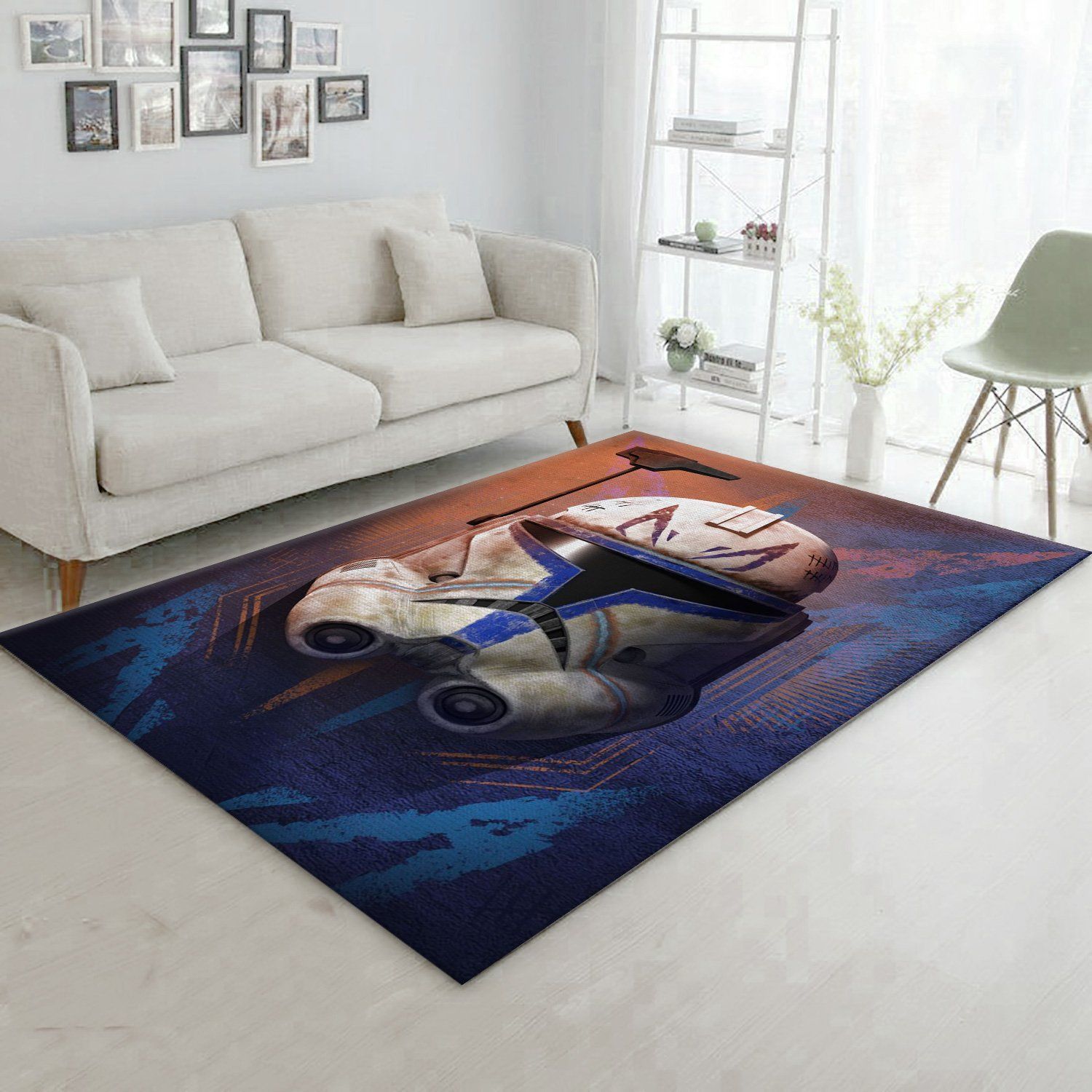 Captain Rex Star War Rug, Living Room Rug, Home US Decor - Indoor Outdoor Rugs