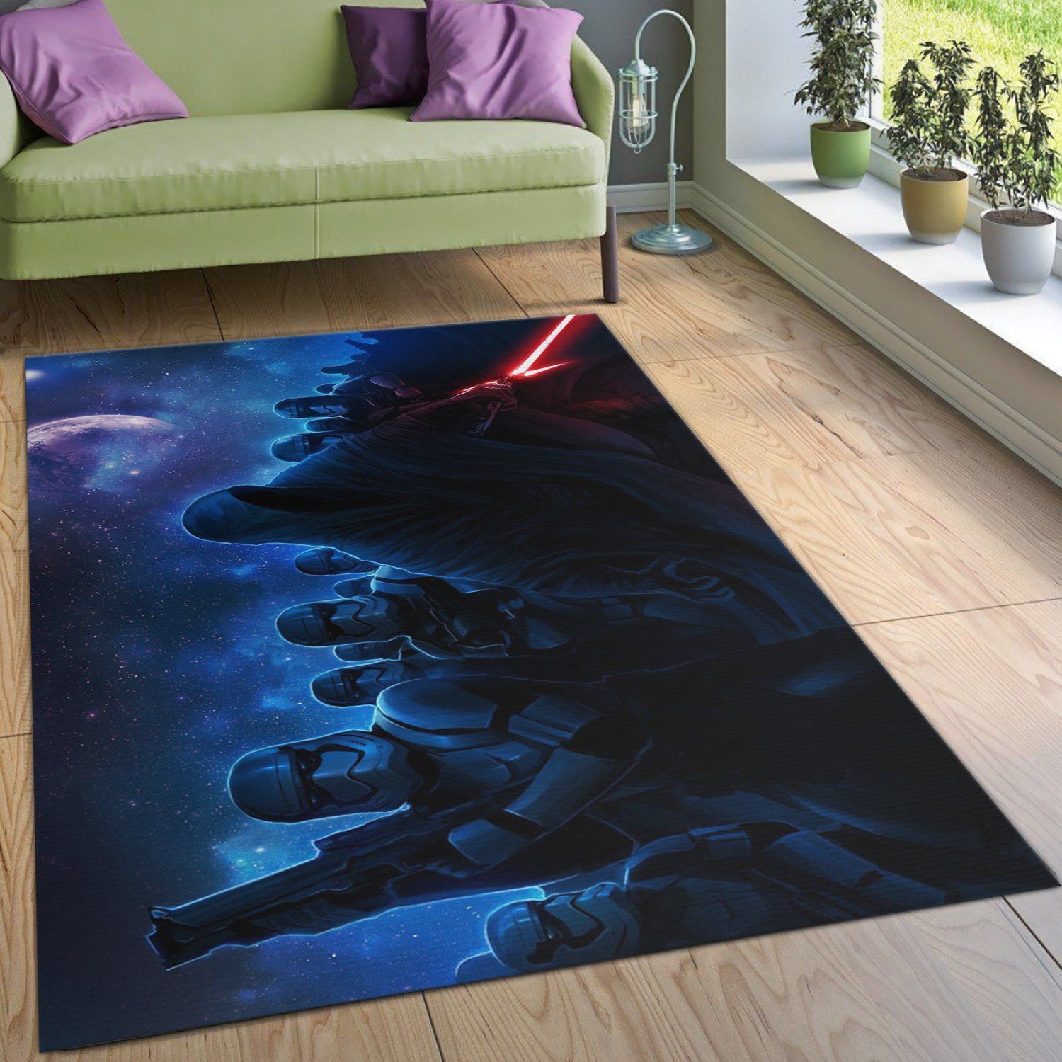 1star Action Adventure Awakens Disney Movie Area Rug Bedroom Rug Home Decor Floor Decor - Indoor Outdoor Rugs