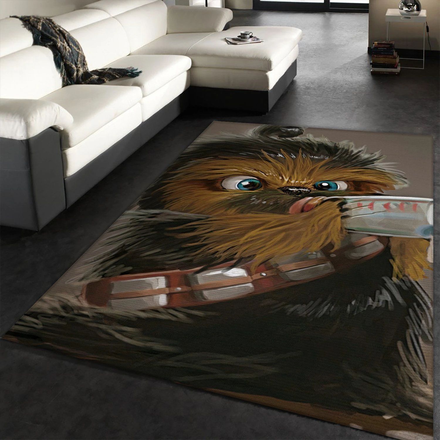 Baby Chewbacca Star Wars Movies Area Rugs Living Room Carpet FN271205 Local Brands Floor Decor The US Decor - Indoor Outdoor Rugs