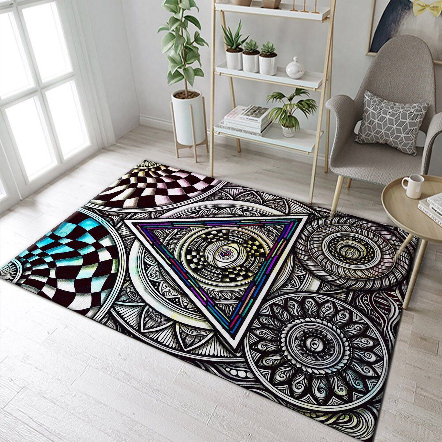 Hypnotic Eye Area Rug Carpet, Gift for fans, Family Gift US Decor - Indoor Outdoor Rugs