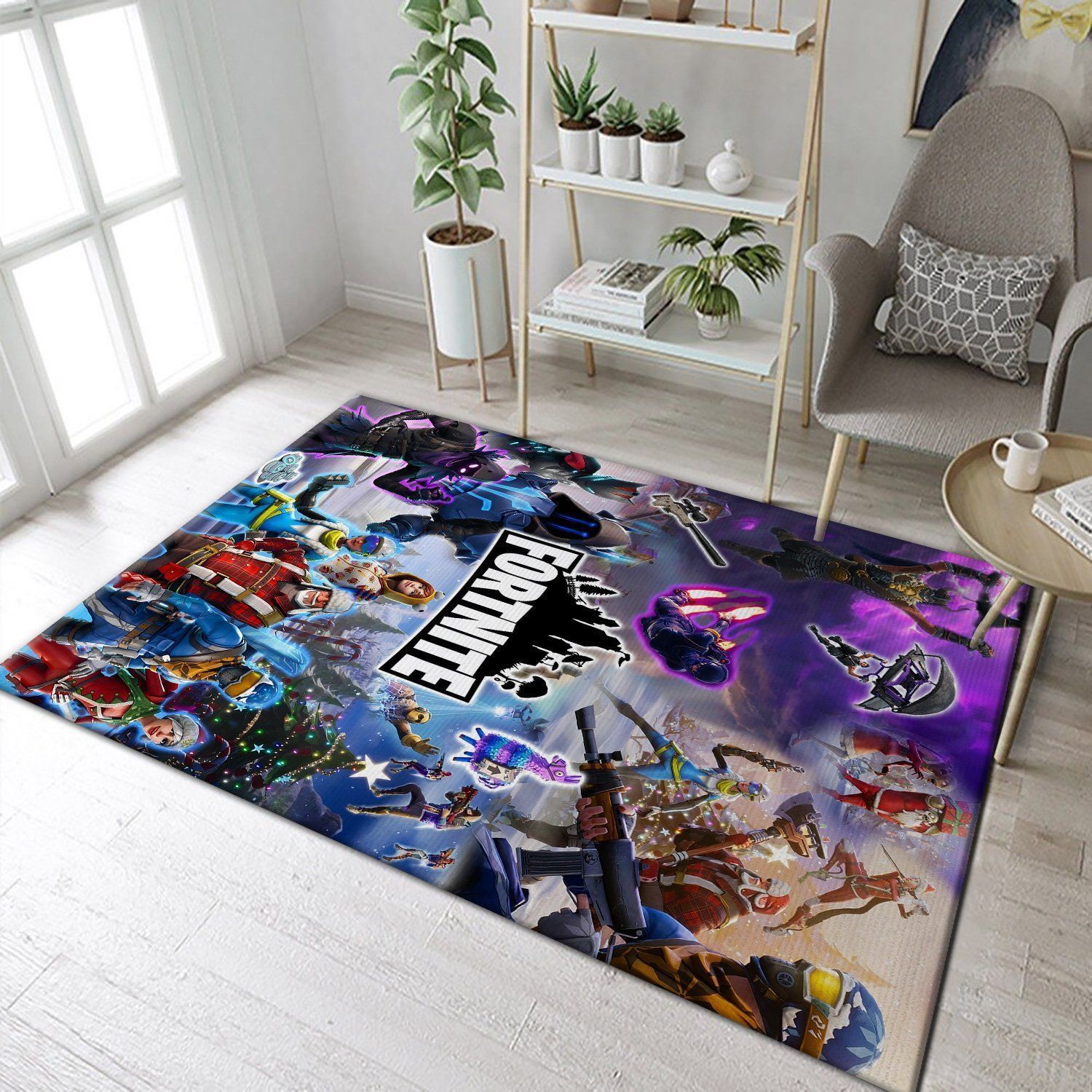 Fortnite Area Rug Christmas Gift Game Rug FN211001 Floor Decor The US Decor - Indoor Outdoor Rugs