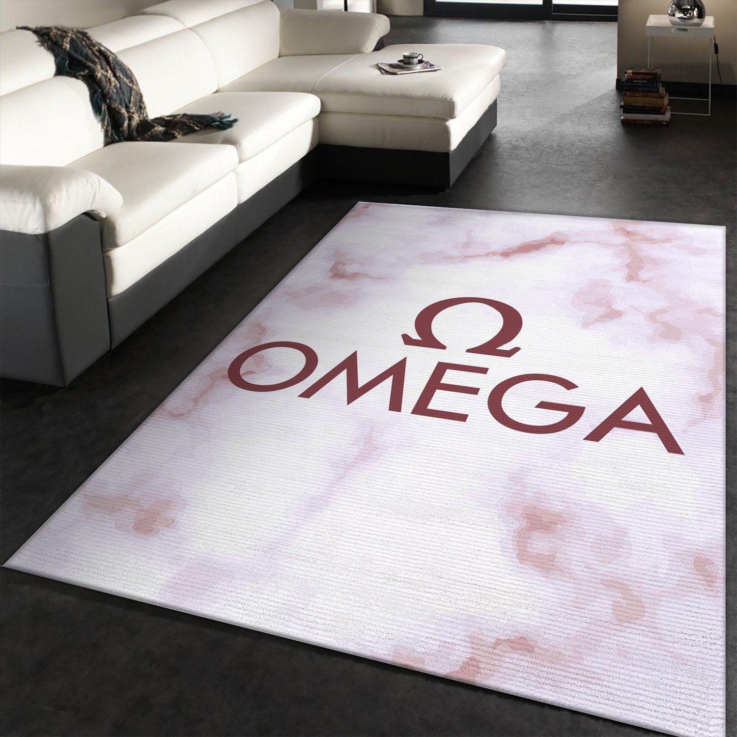 Omega Area Rug Bedroom Rug Home Decor Floor Decor - Indoor Outdoor Rugs