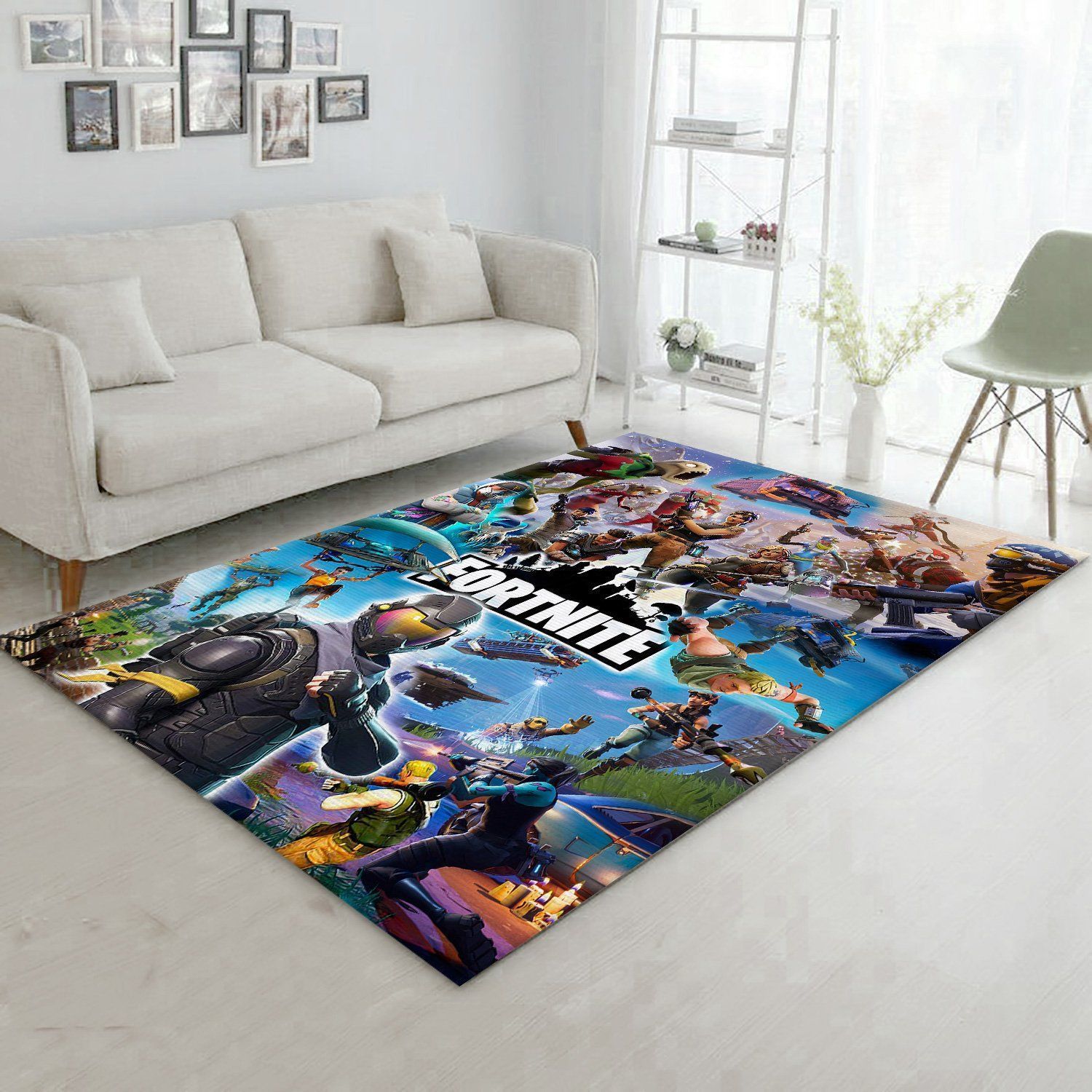 Fortnite Area Rug Christmas Gift Game Rug FN211002 Floor Decor The US Decor - Indoor Outdoor Rugs