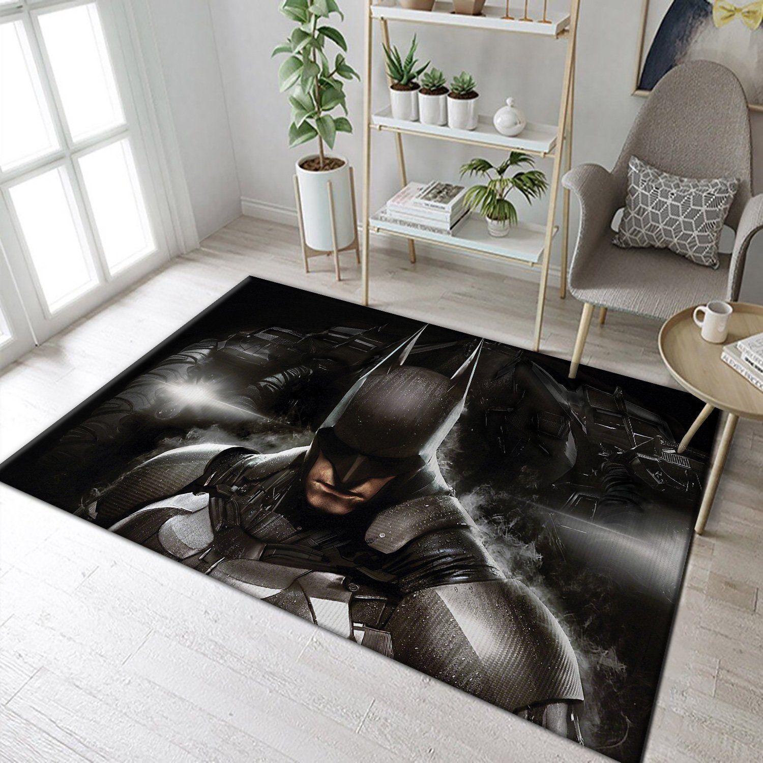 Batman Arkham Knight Area Rug Geeky Carpet home decor Bedroom Living Room decor - Indoor Outdoor Rugs