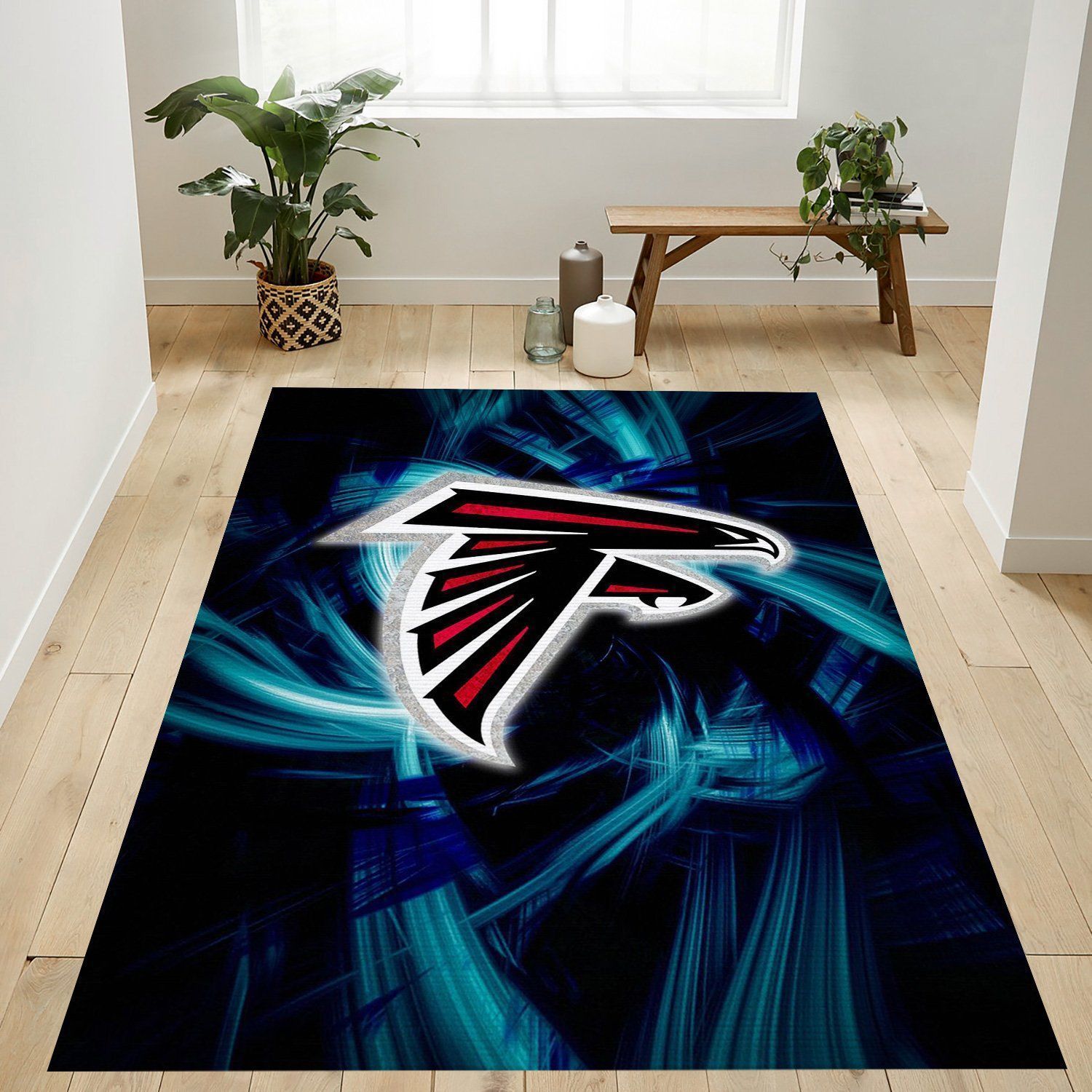 Atlanta Falcons Nfl Area Rug Bedroom Rug Home US Decor - Indoor Outdoor Rugs