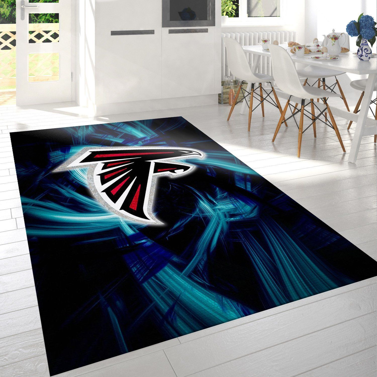 Atlanta Falcons Nfl Area Rug Bedroom Rug Home US Decor - Indoor Outdoor Rugs