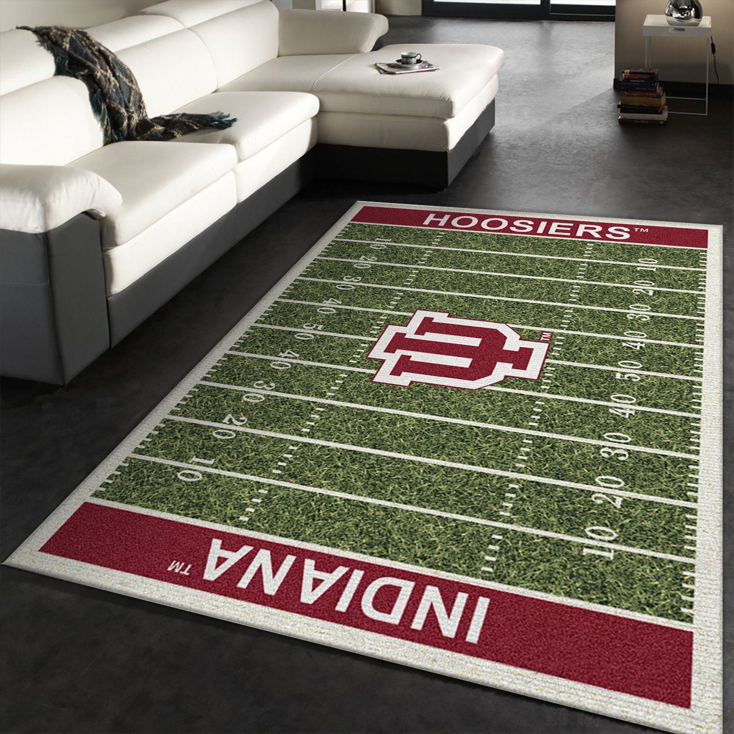 College Indiana NFL Team Logo Area Rug, Kitchen Rug, Christmas Gift US Decor - Indoor Outdoor Rugs