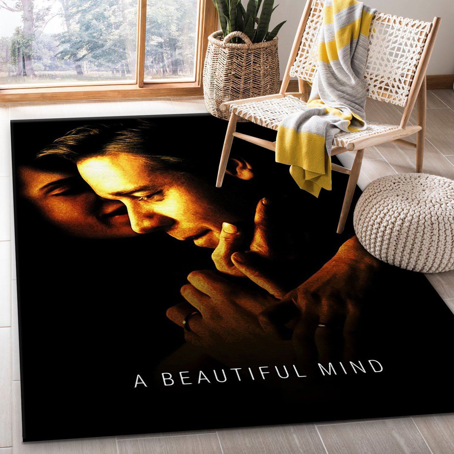 A Beautiful Mind Rug Movie Rug US Gift Decor - Indoor Outdoor Rugs