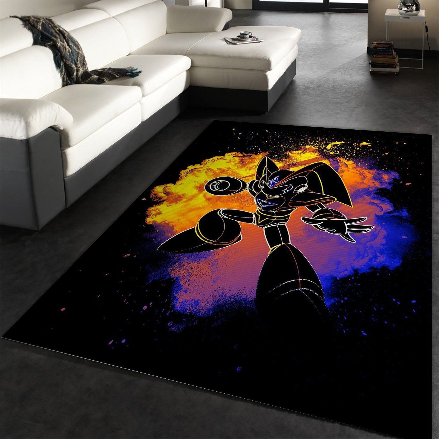 Soul Of The Robot Master Area Rug, Living room and bedroom Rug, US Gift Decor - Indoor Outdoor Rugs