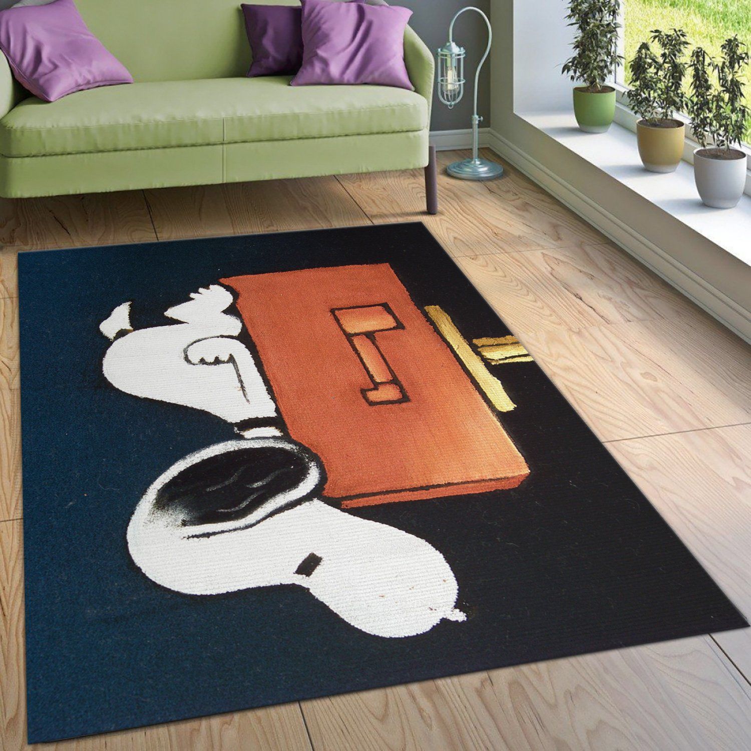 Snoopy Ver6 Rug Living Room Rug Christmas Gift US Decor - Indoor Outdoor Rugs