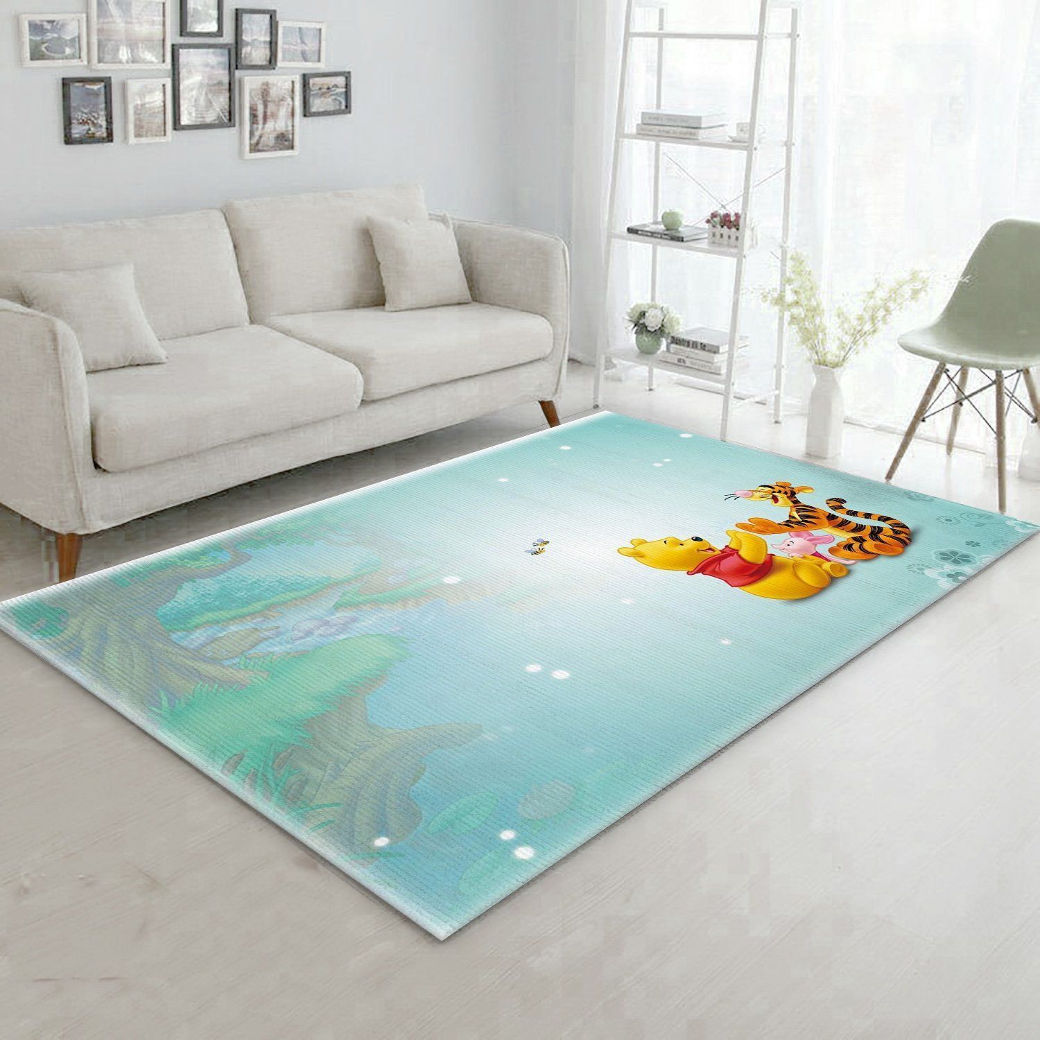 Winnie The Pooh Ver13 Area Rug Living Room Rug Home Decor Floor Decor - Indoor Outdoor Rugs