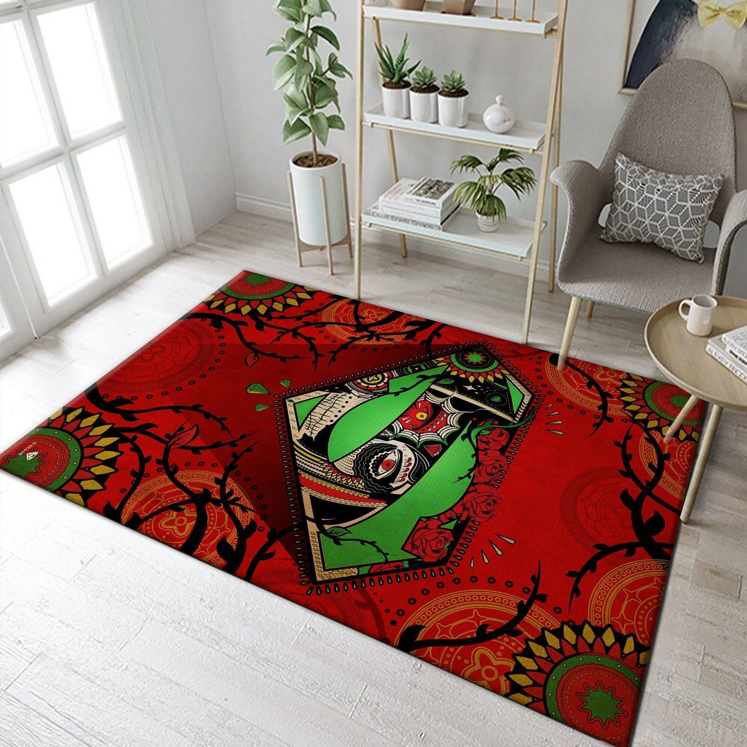 Steel Death Area Rug Carpet, Bedroom, Christmas Gift US Decor - Indoor Outdoor Rugs