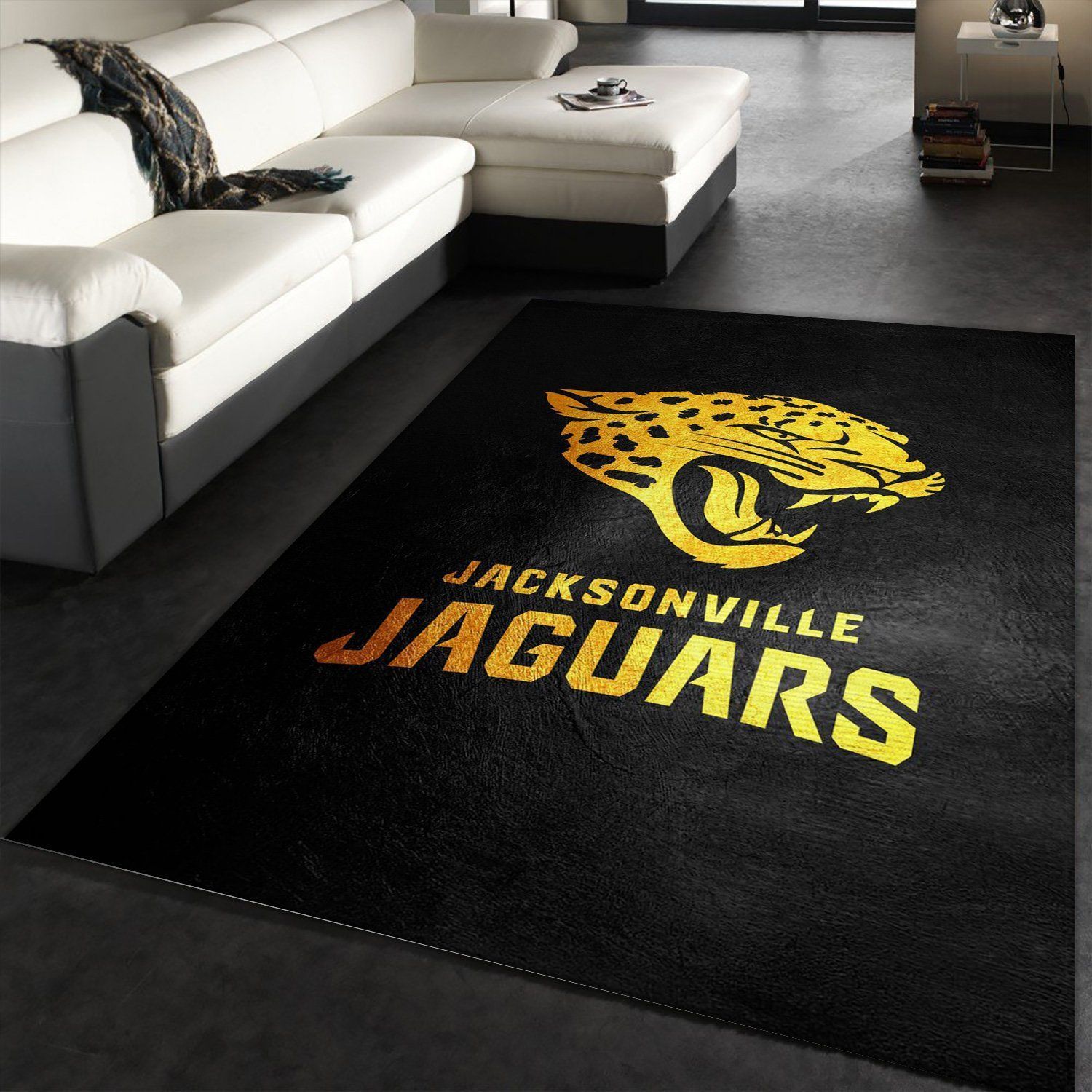 Jacksonville Jaguars NFL Area Rug For Christmas, Living Room Rug, Home Decor Floor Decor - Indoor Outdoor Rugs