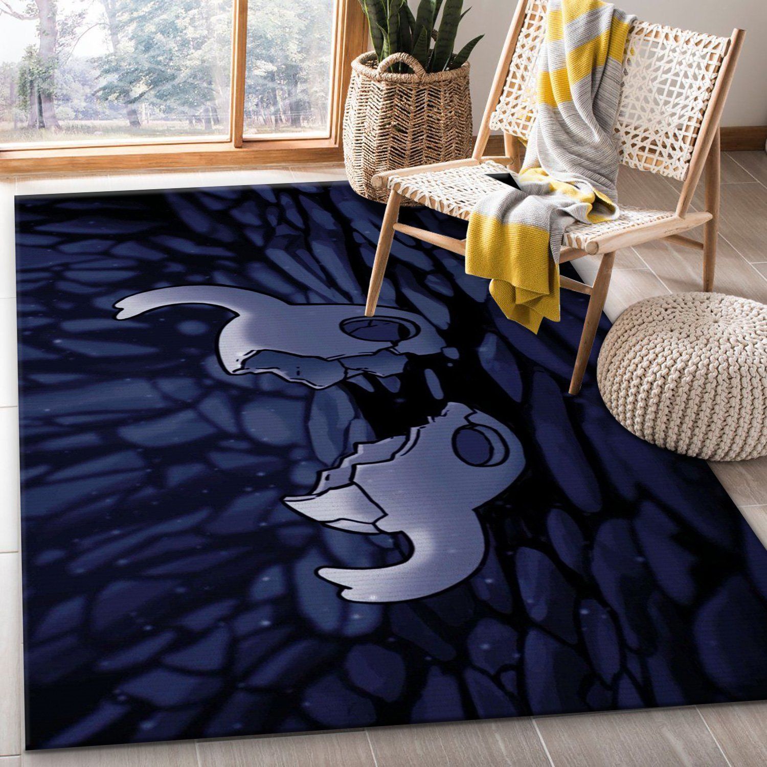 Hollow Knight Ver23 Rug Bedroom Rug US Gift Decor - Indoor Outdoor Rugs