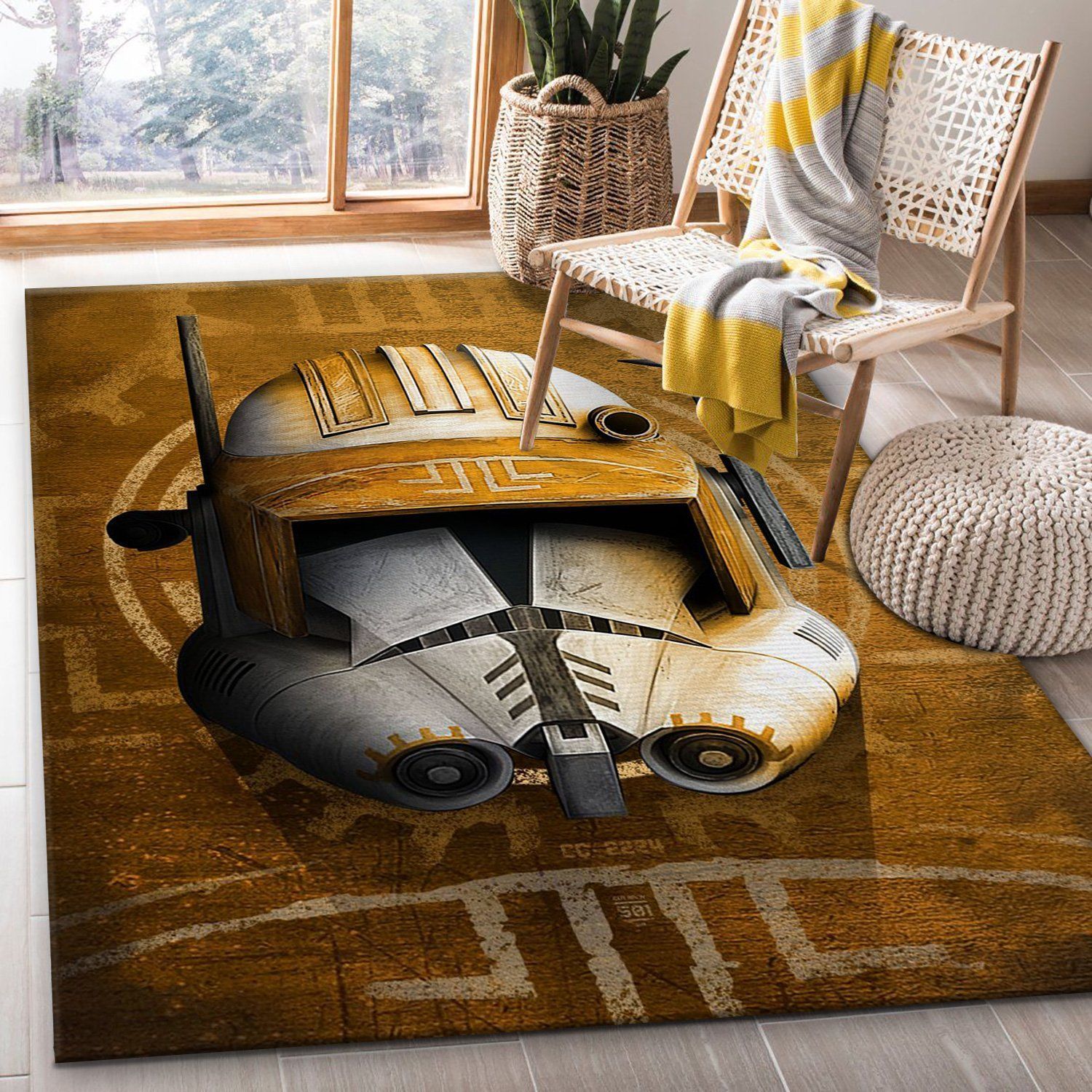 Commander Cody Star War Rug, Area Rug, Christmas Gift US Decor - Indoor Outdoor Rugs