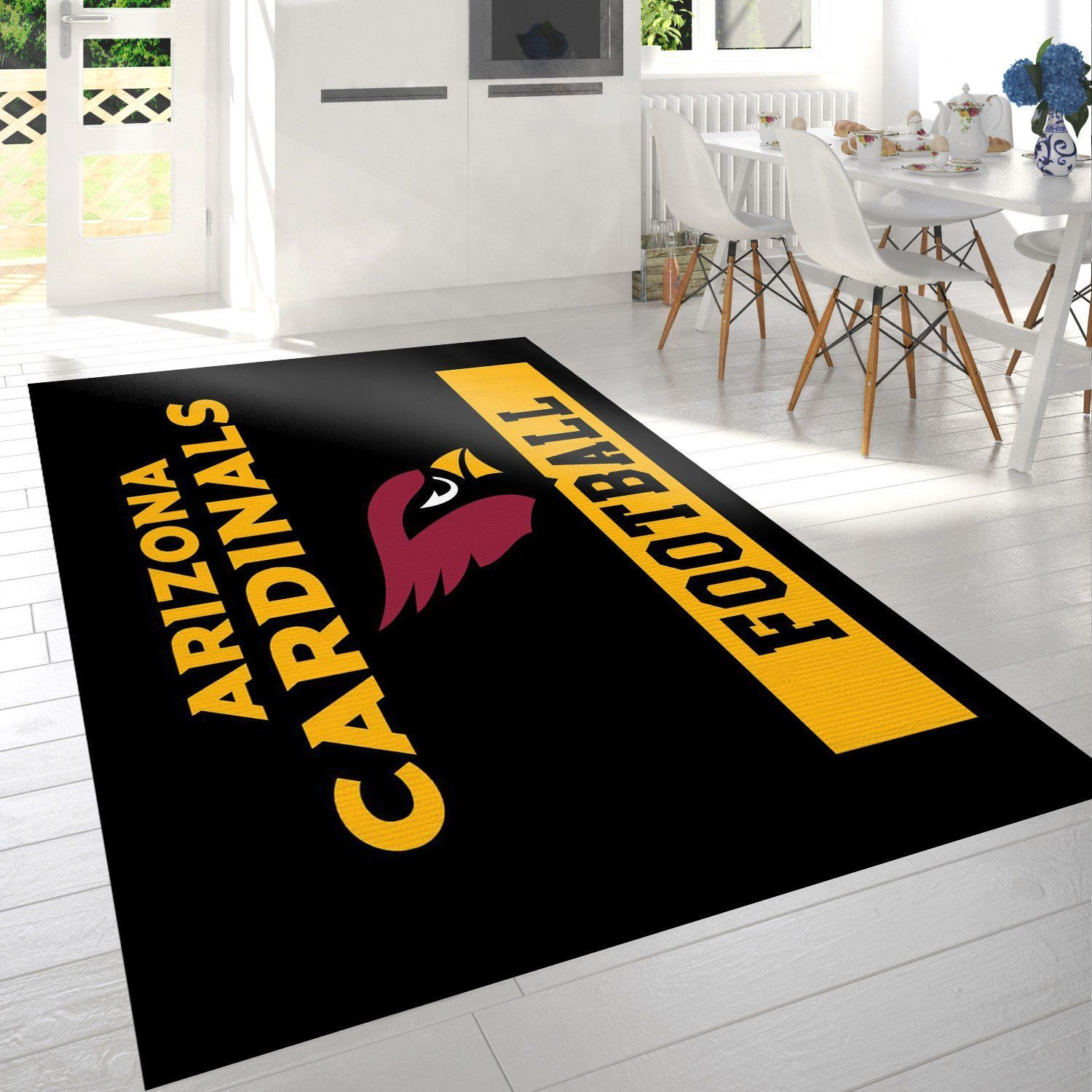 Arizona Cardinals Football Nfl Logo Area Rug For Gift Living Room Rug Home US Decor - Indoor Outdoor Rugs