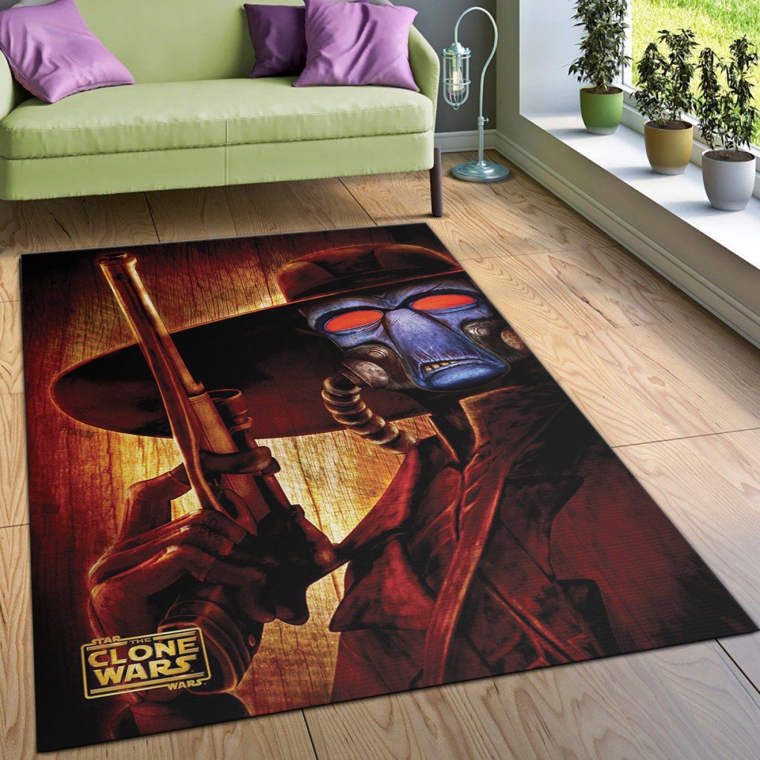 Cad Bane Star War Character Rug, Living Room Rug, Christmas Gift US Decor - Indoor Outdoor Rugs