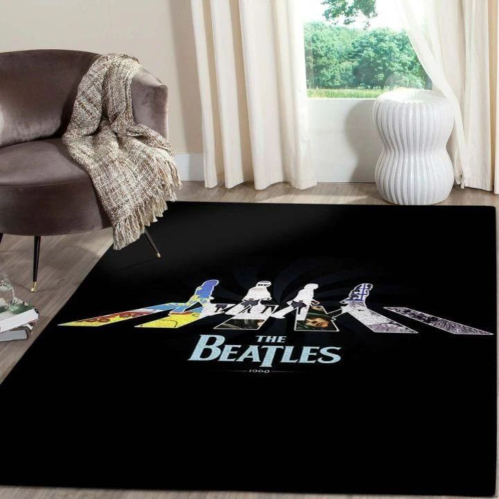 The Beatles Abbey Road Rug Room Carpet Home Decor - Indoor Outdoor Rugs