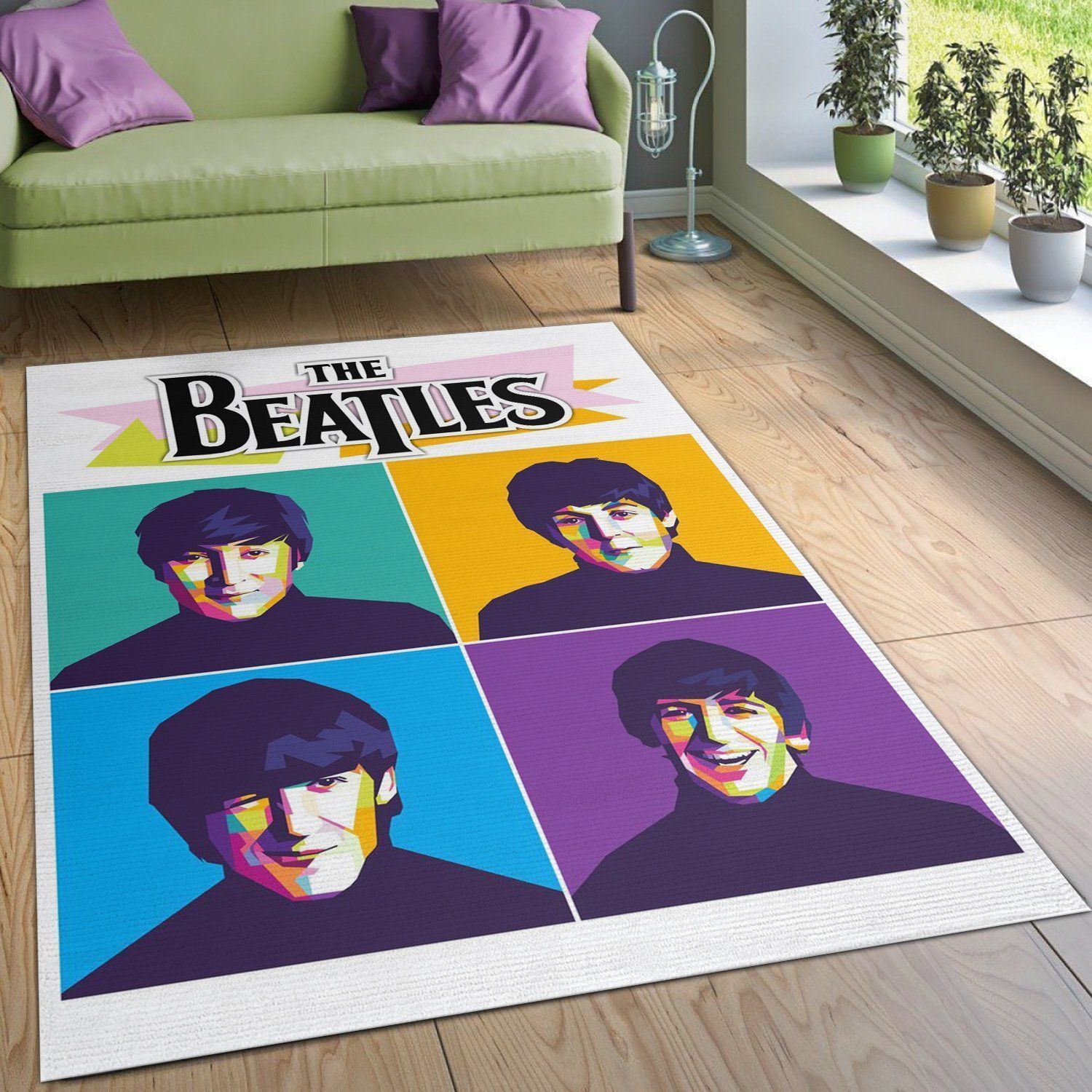 The Beatles Area Rug For Christmas Living Room Rug US Gift Decor - Indoor Outdoor Rugs