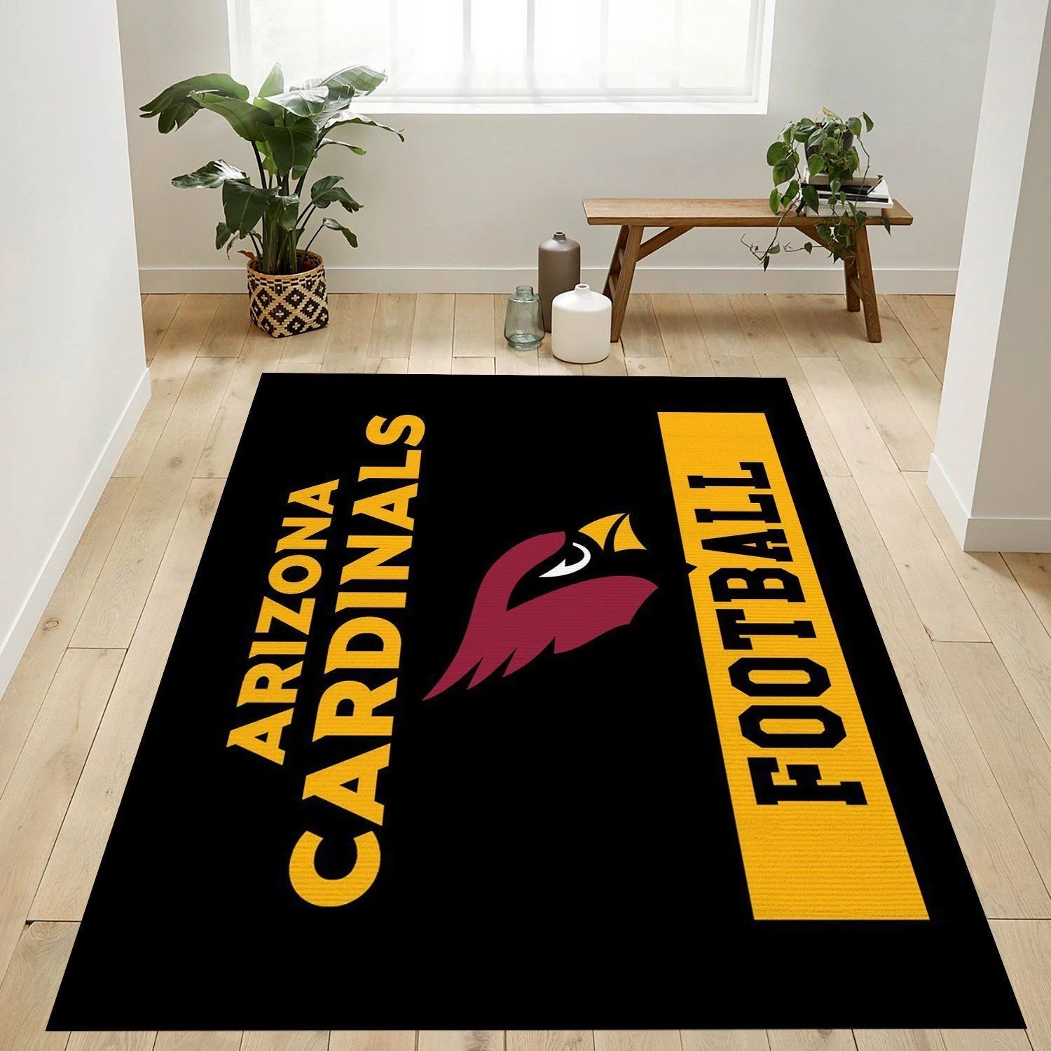 Arizona Cardinals Football Nfl Logo Area Rug For Gift Living Room Rug Home US Decor - Indoor Outdoor Rugs