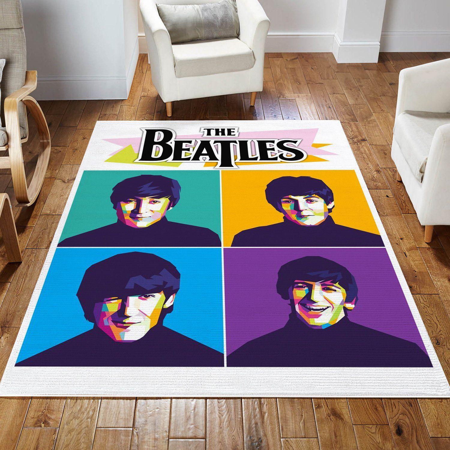 The Beatles Area Rug For Christmas Living Room Rug US Gift Decor - Indoor Outdoor Rugs