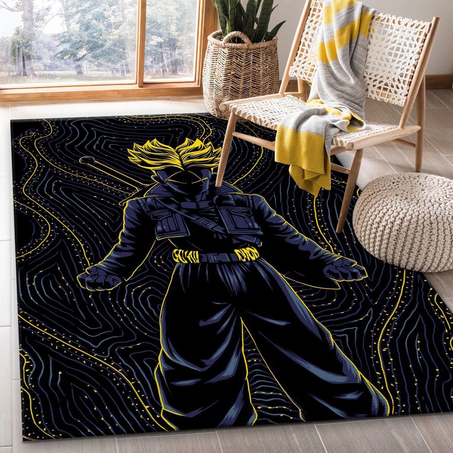 Impressionist From The Fut Anime Area Rug, Bedroom, Christmas Gift US Decor - Indoor Outdoor Rugs