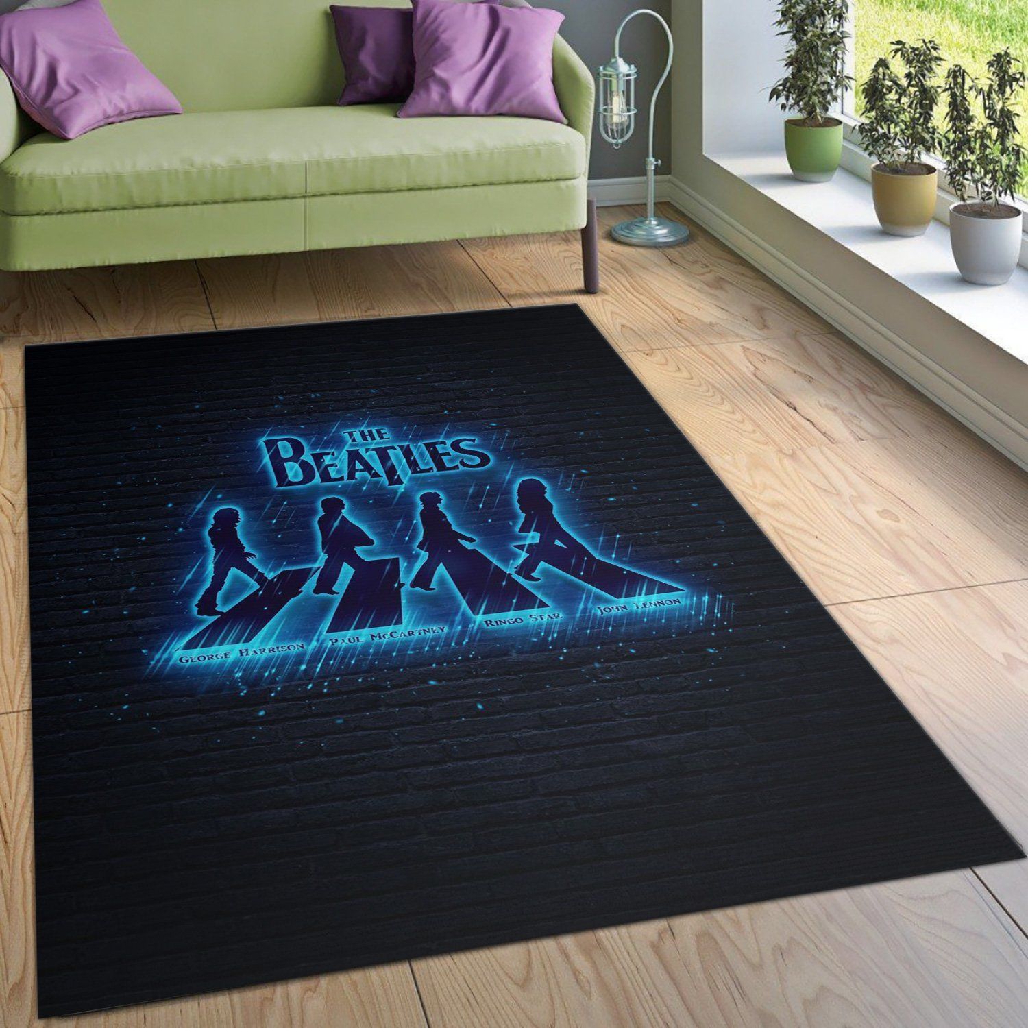 The Beatles Area Rug Bedroom Rug Christmas Gift US Decor - Indoor Outdoor Rugs