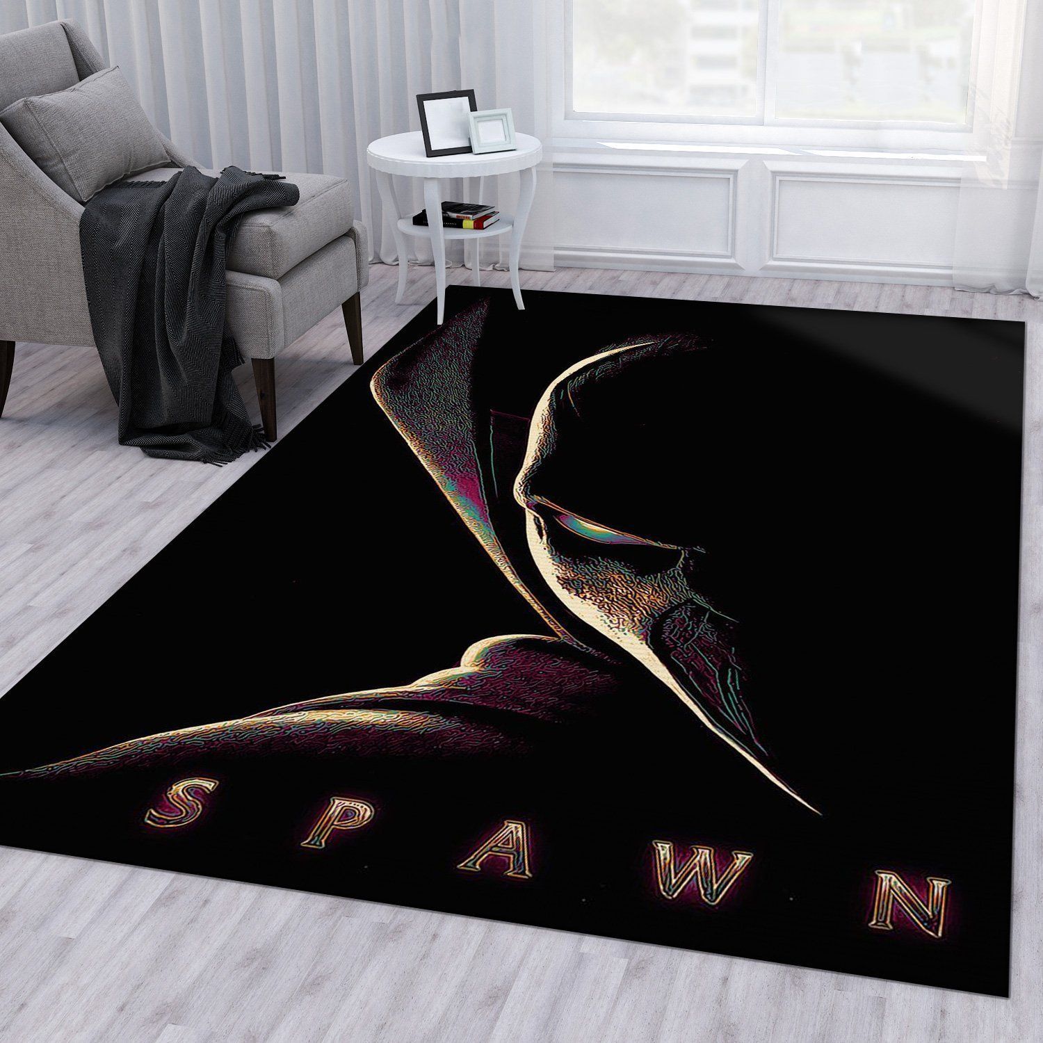 Spawn Vectorart Rug Bedroom Rug Home Decor Floor Decor - Indoor Outdoor Rugs