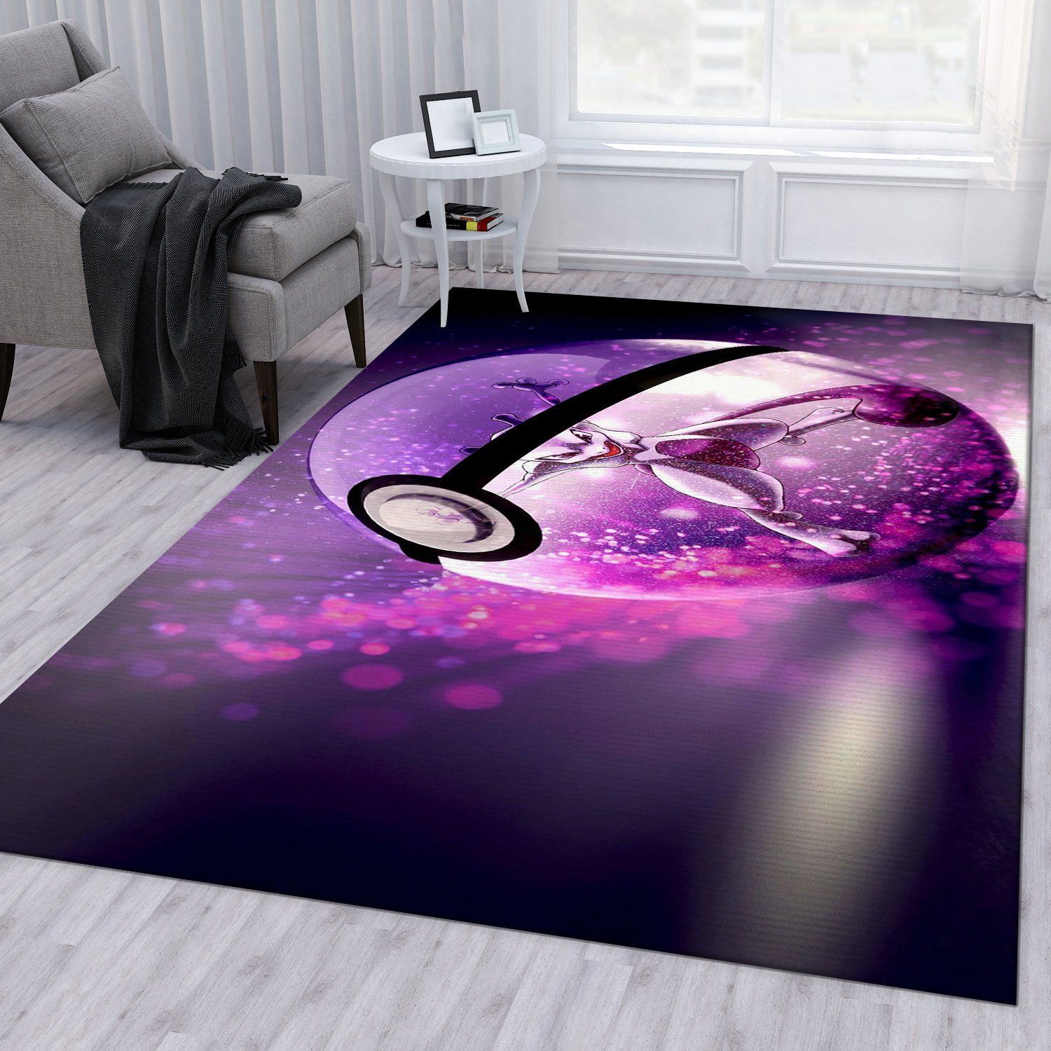 Pokemon Ver2 Anime Area Rug For Christmas Bedroom Rug Home Decor Floor Decor - Indoor Outdoor Rugs