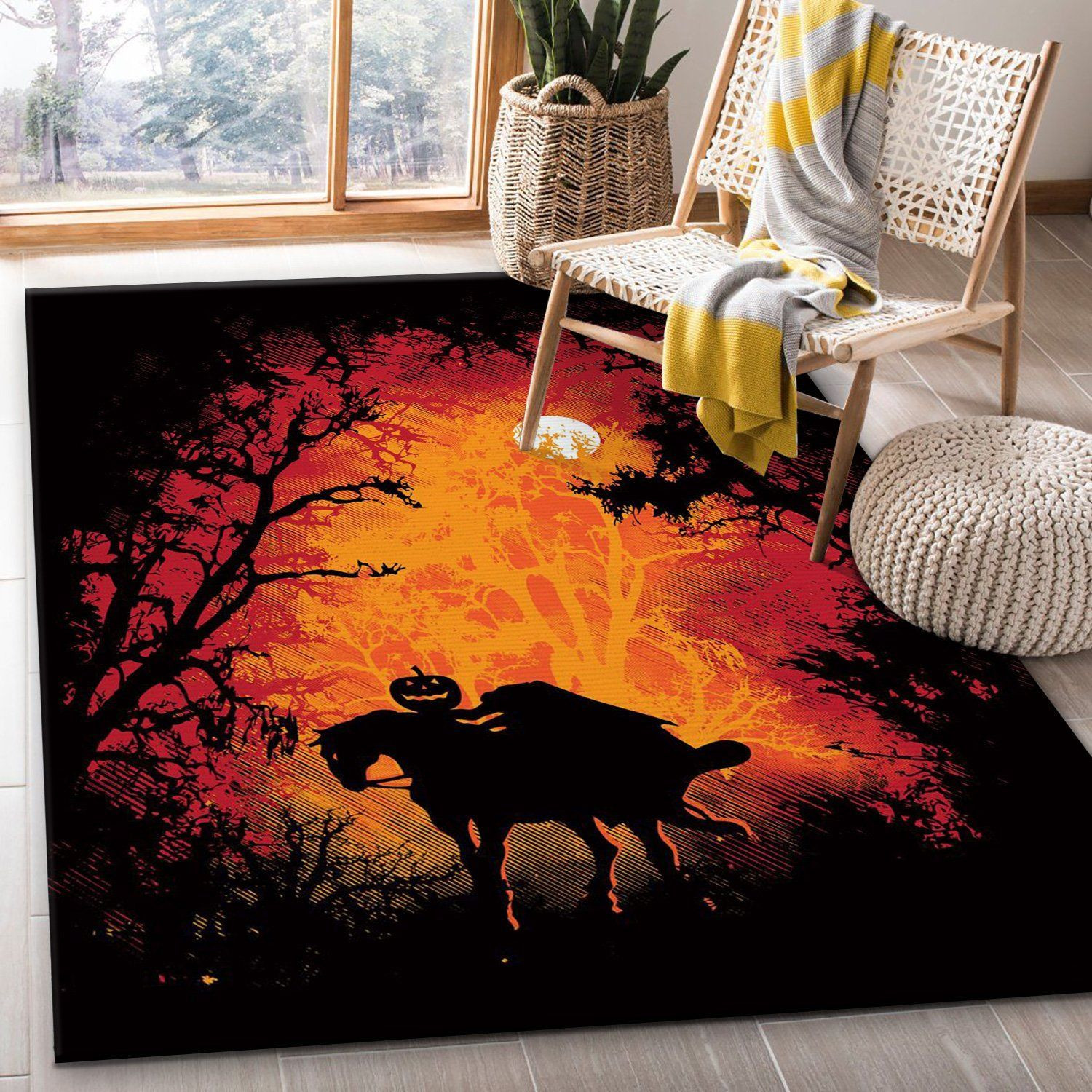 Curse Area Rug For Christmas, Living Room Rug, Christmas Gift US Decor - Indoor Outdoor Rugs